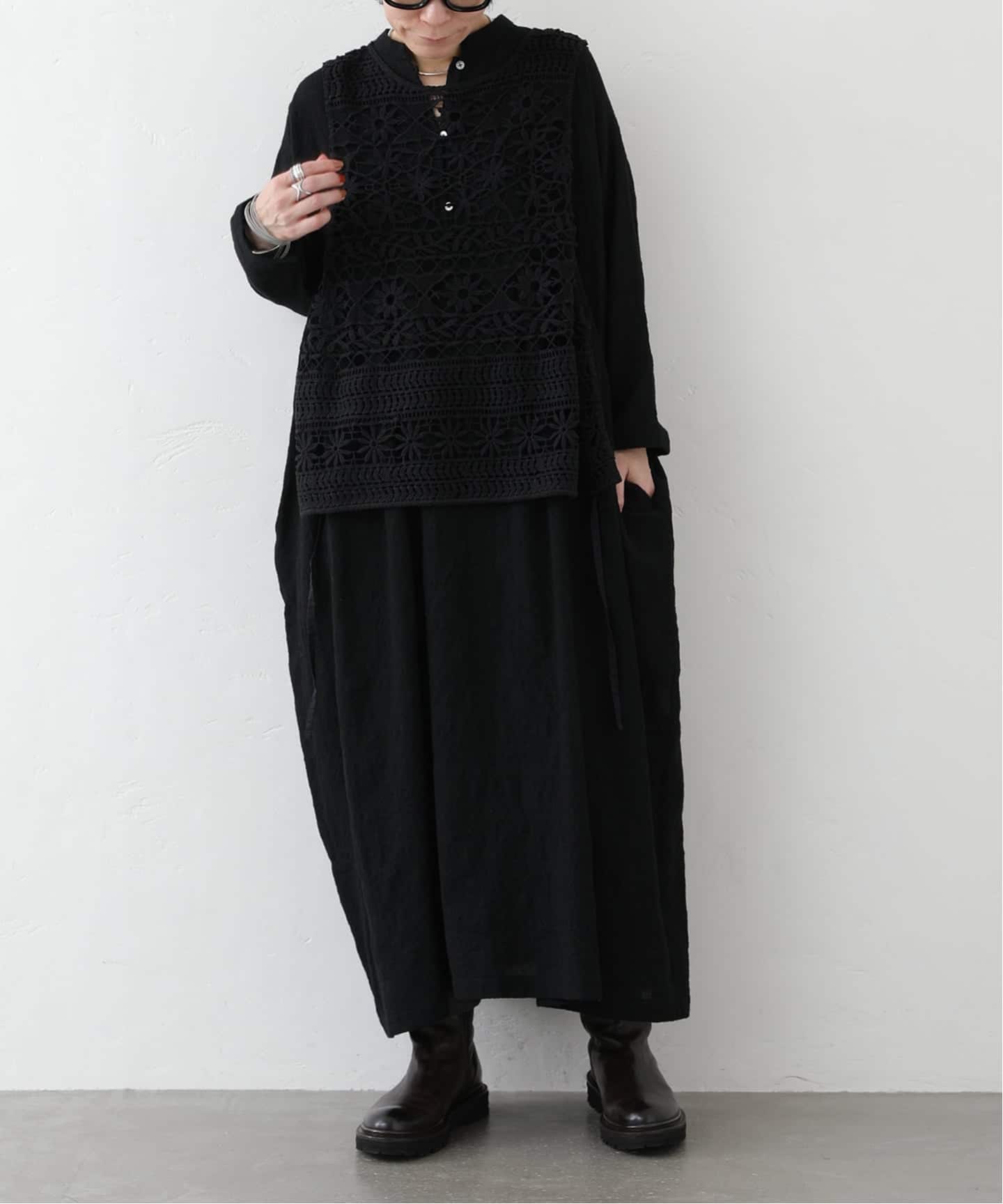 予約》コットンレースベスト（ベスト）｜journal standard luxe