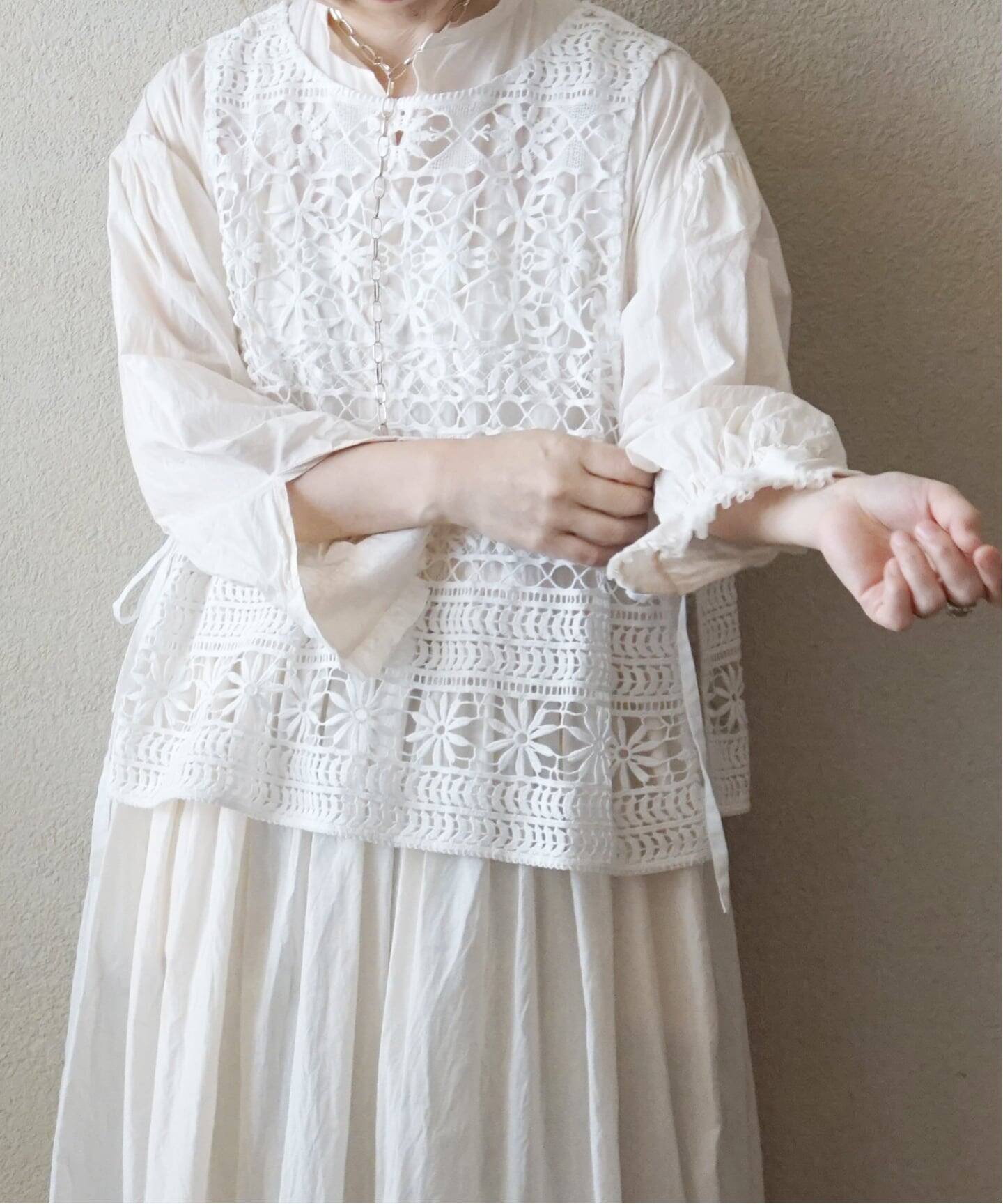 コットンレースベスト（ベスト）｜journal standard luxe（ジャーナル
