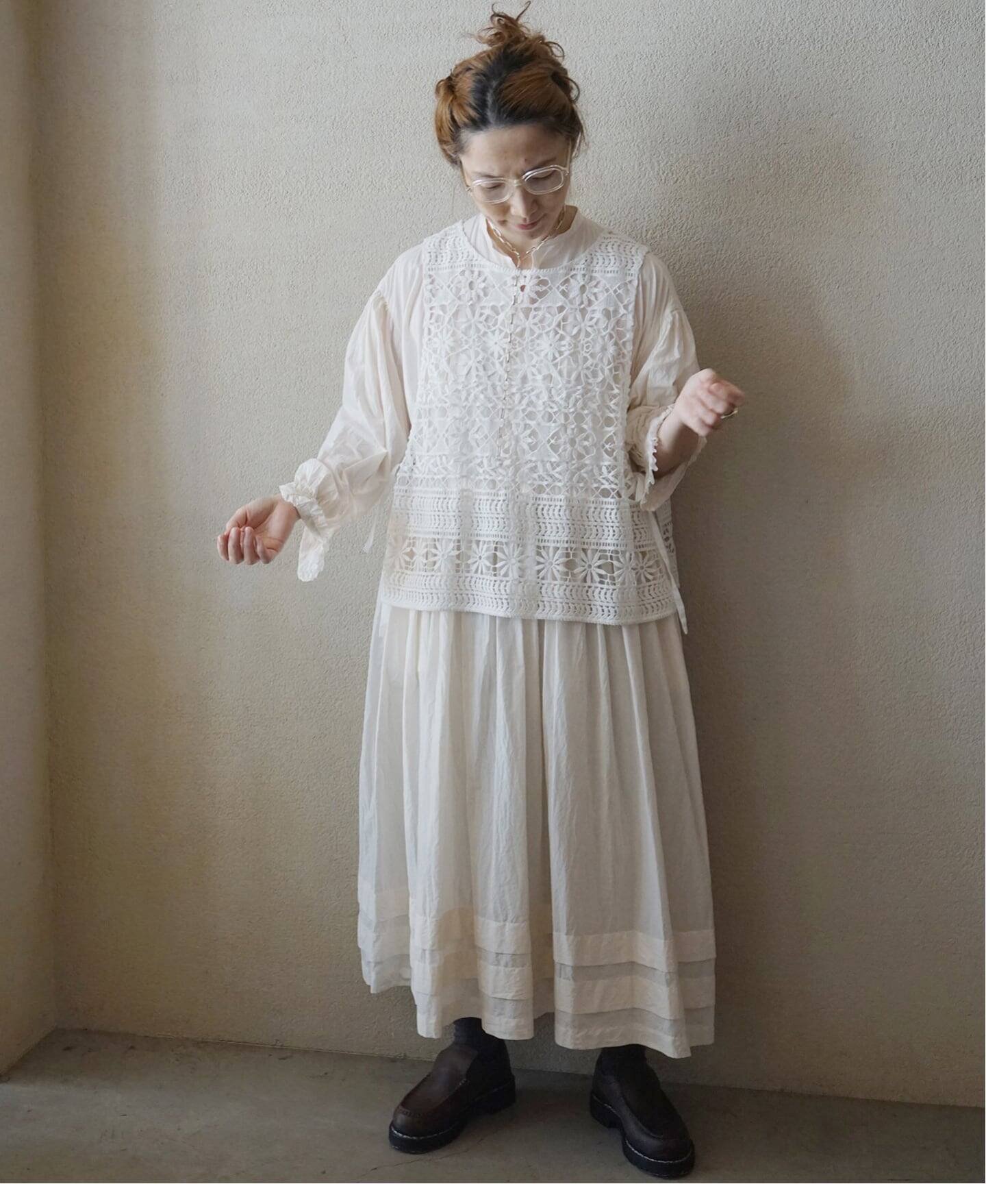 予約》コットンレースベスト（ベスト）｜journal standard luxe