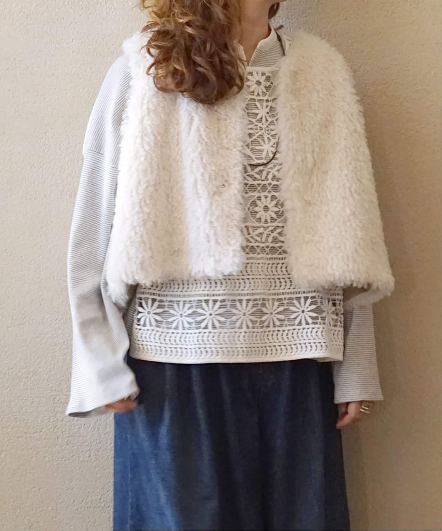 コットンレースベスト（ベスト）｜journal standard luxe（ジャーナル