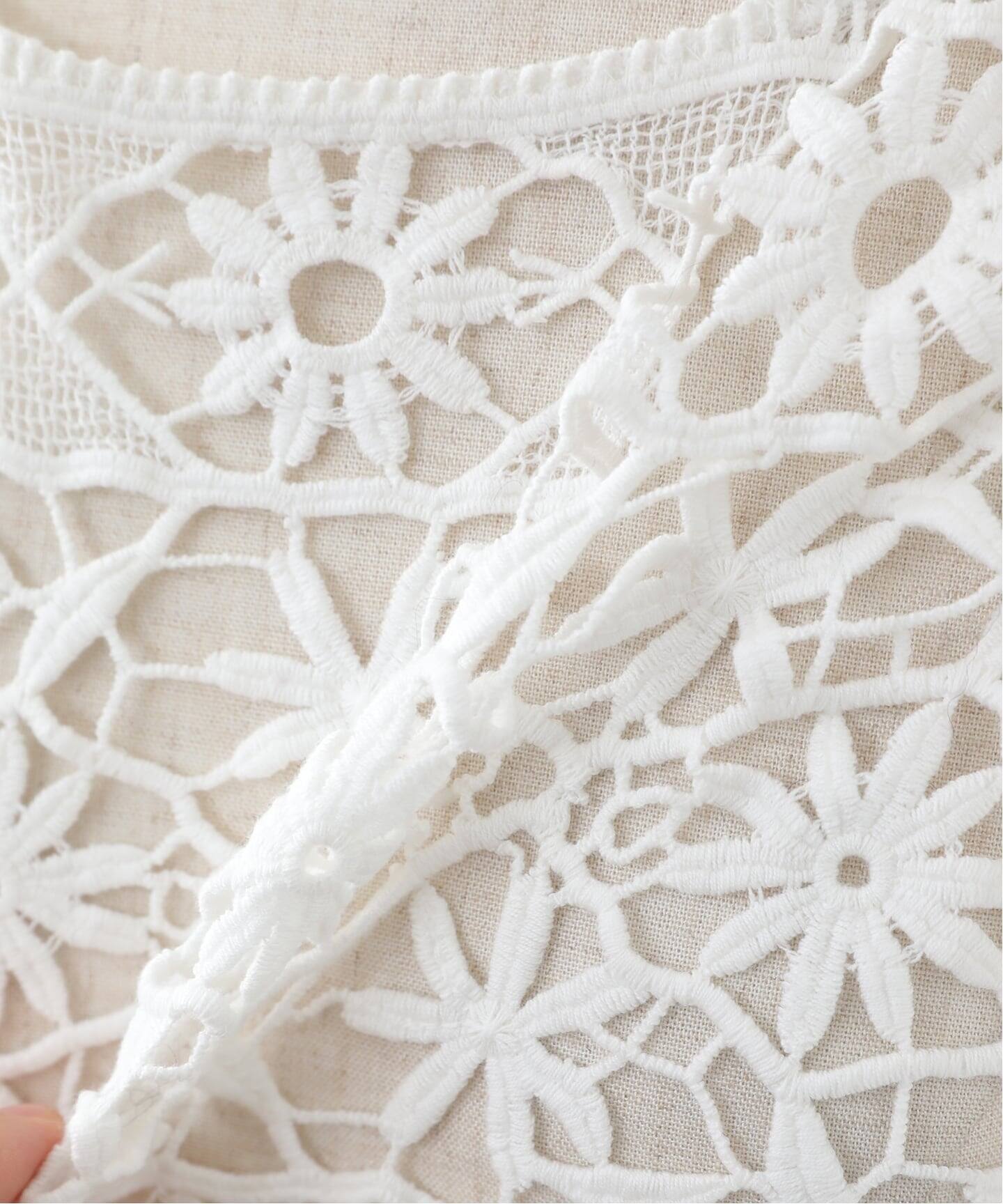 コットンレースベスト（ベスト）｜journal standard luxe（ジャーナル