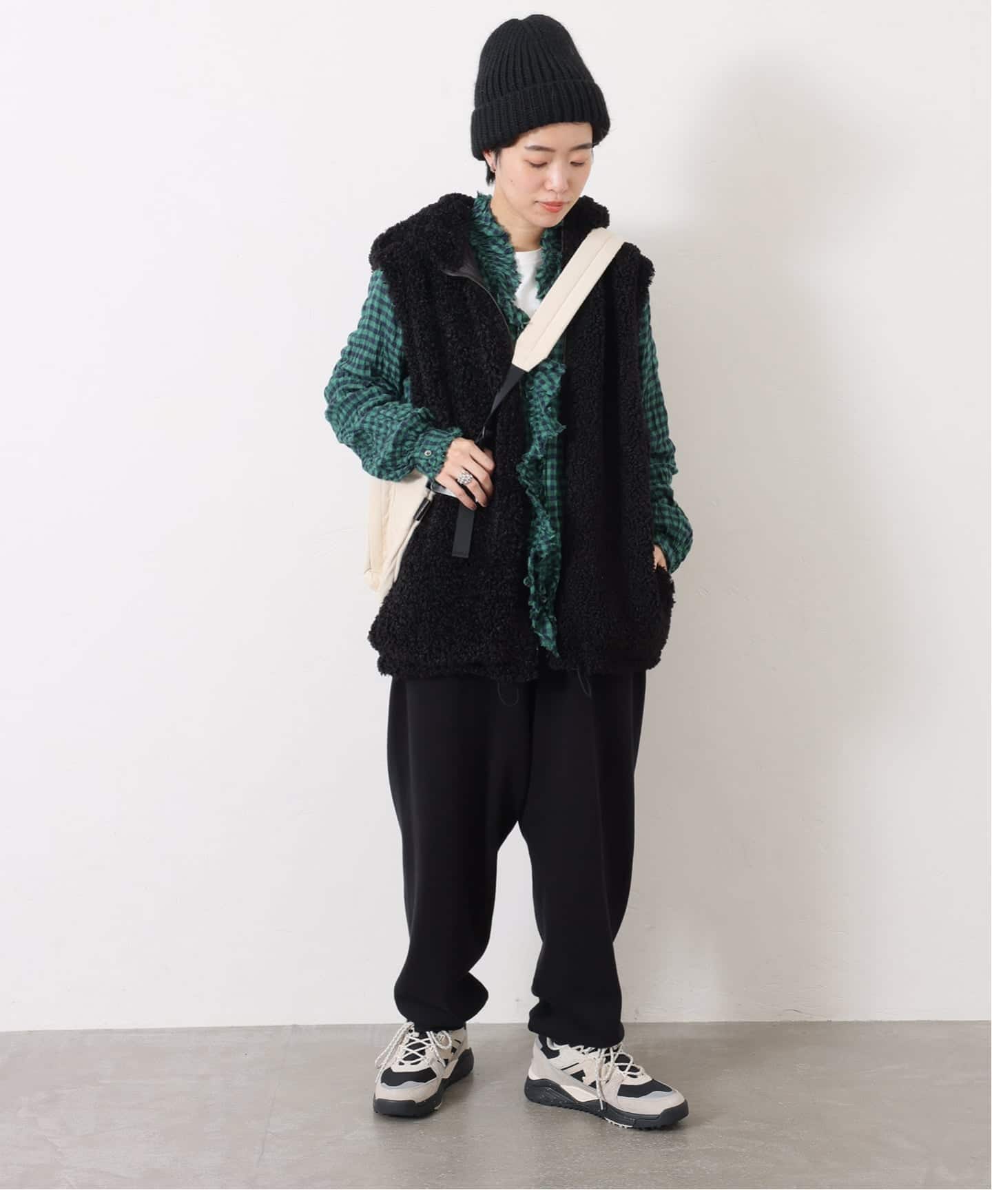 ジャーナルスタンダードラックス　ボアフードベスト ボア フードベスト（ベスト）｜journal standard luxe（ジャーナル