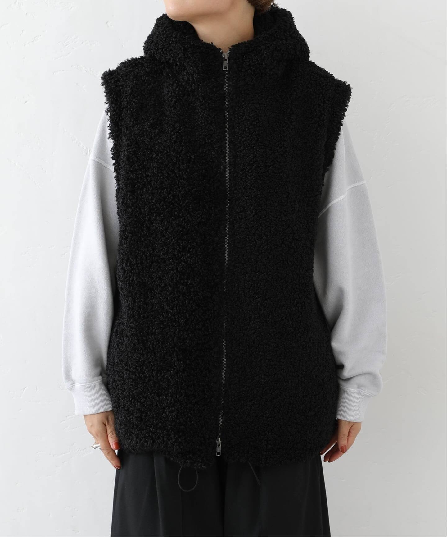 ジャーナルスタンダードラックス　ボアフードベスト ボア フードベスト（ベスト）｜journal standard luxe（ジャーナル