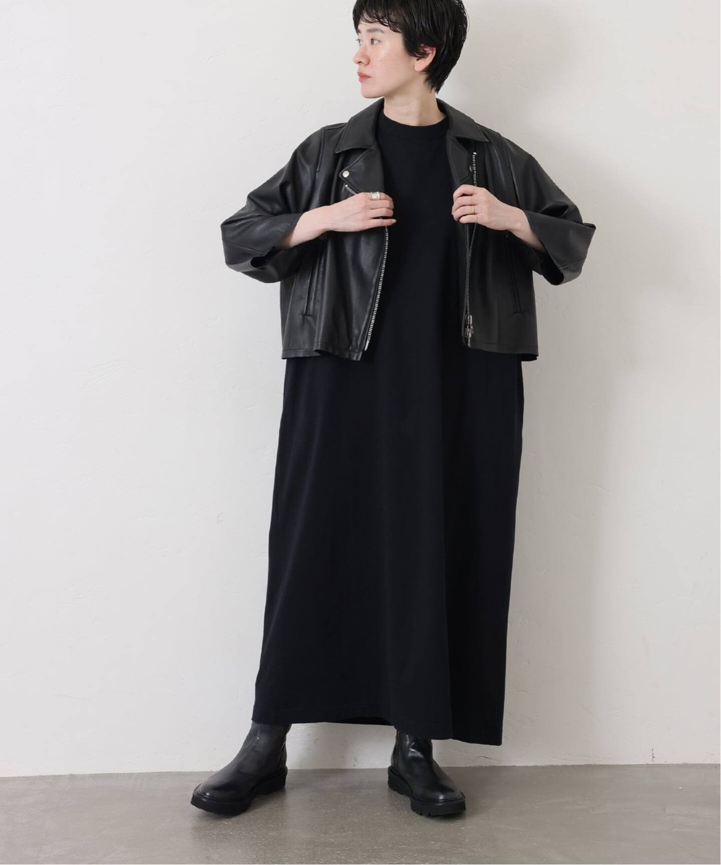 追加予約》レザー ショートライダースジャケット（レザージャケット