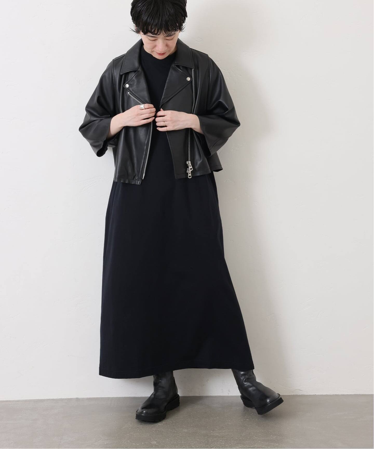 追加》レザー ショートライダースジャケット（レザージャケット