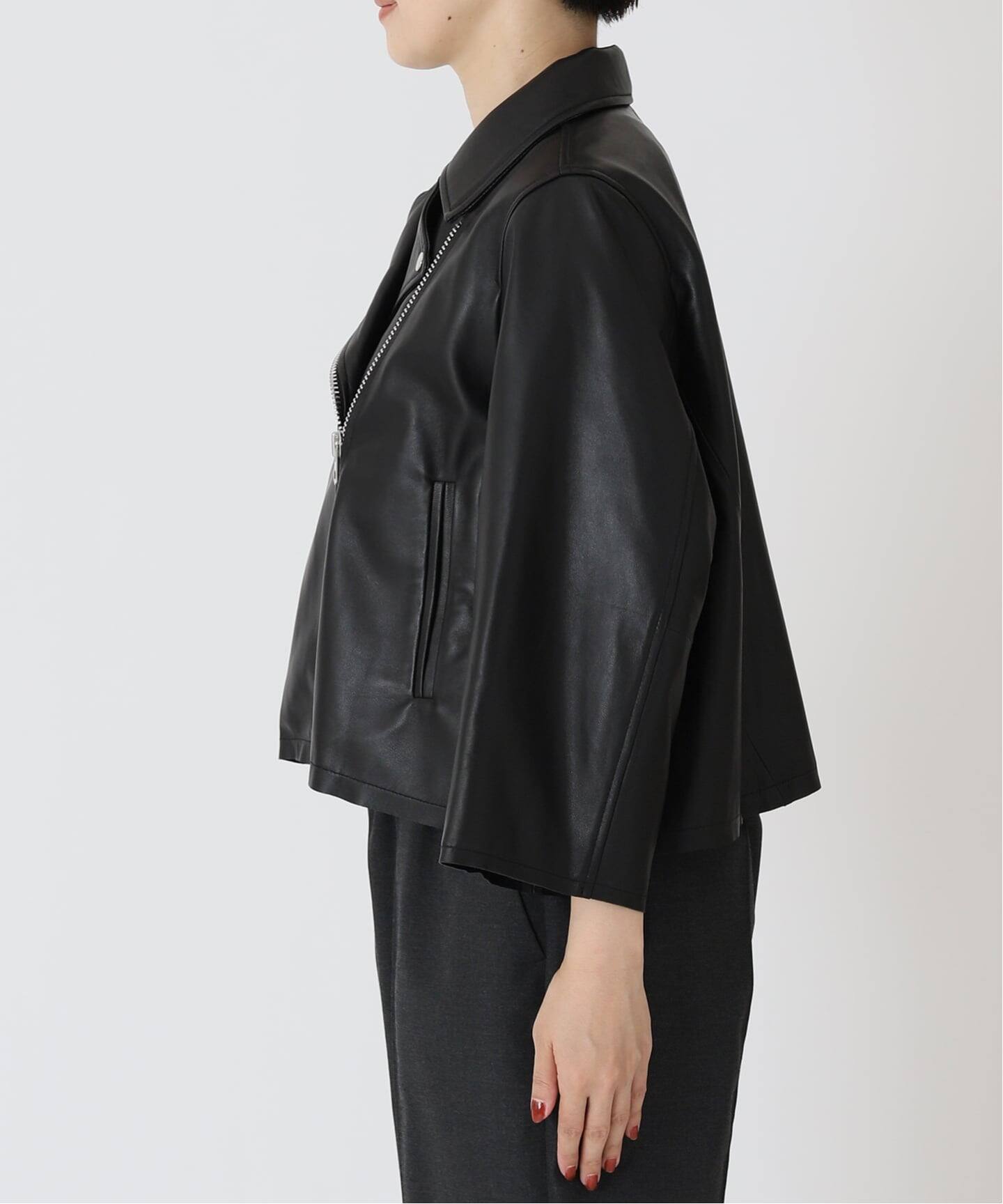 追加予約》レザー ショートライダースジャケット（レザージャケット