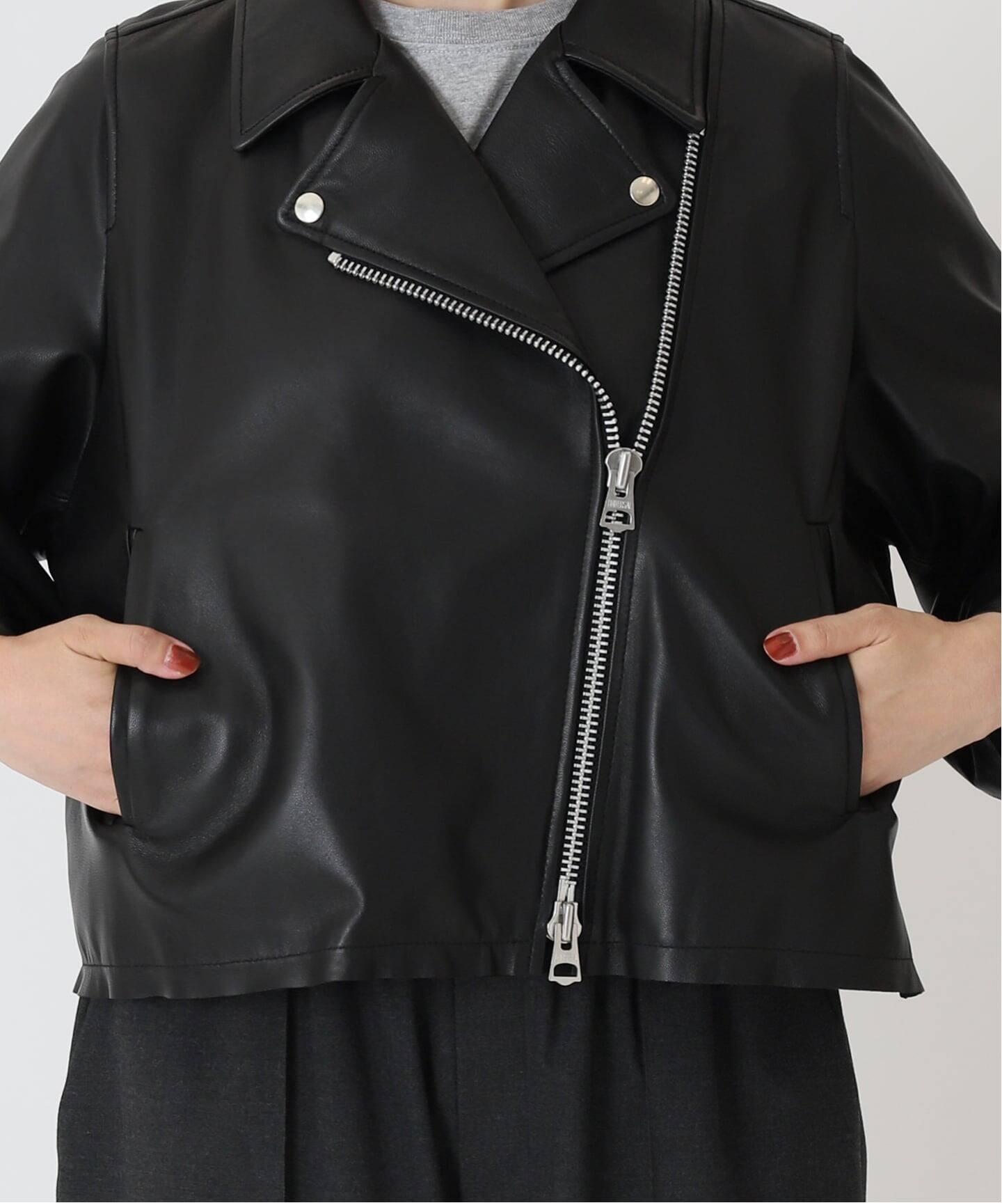 追加2》レザー ショートライダースジャケット（レザージャケット