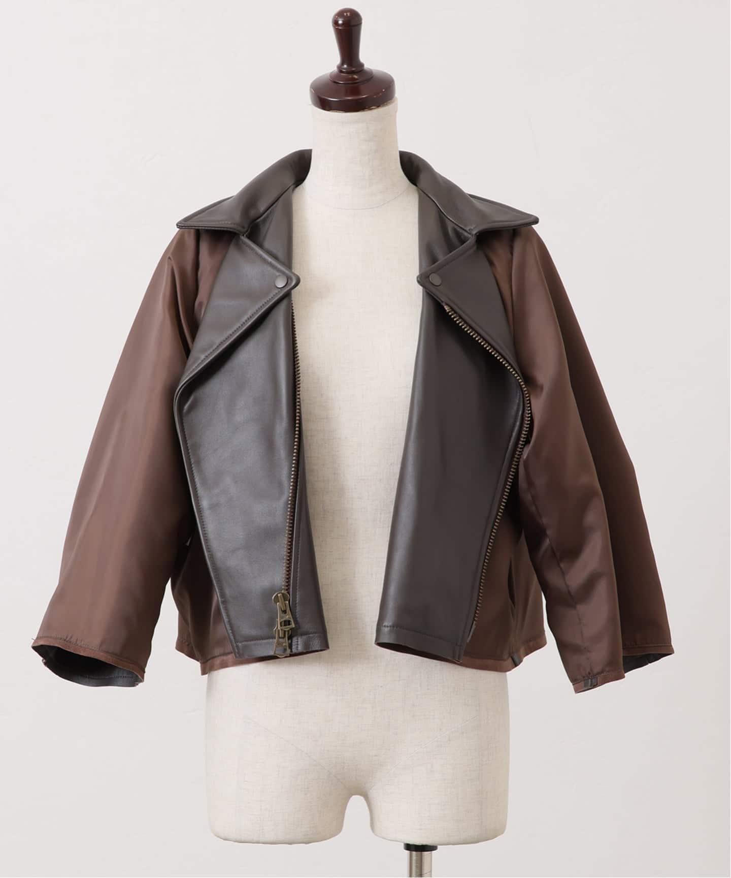 追加2》レザー ショートライダースジャケット（レザージャケット