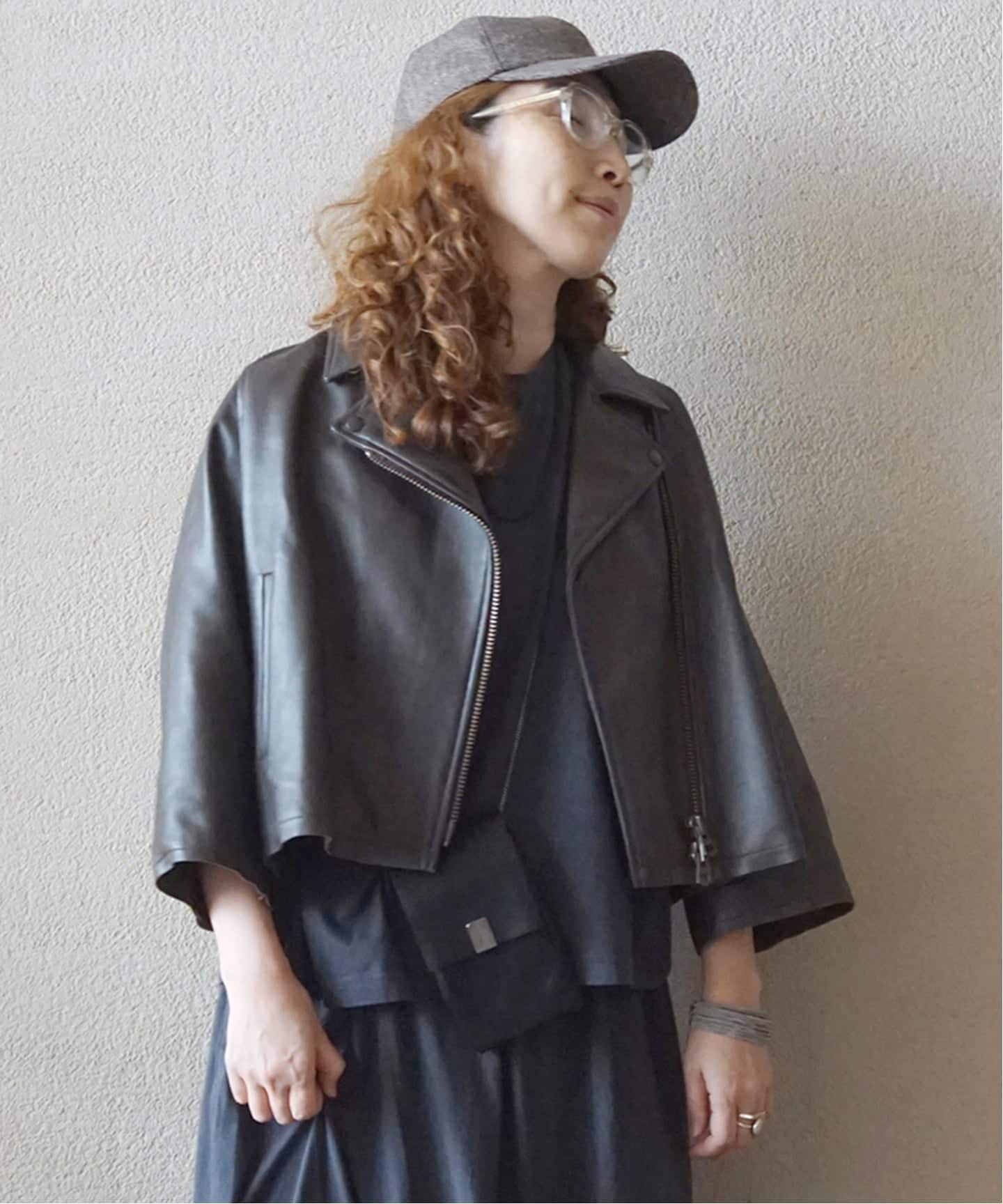 追加予約2》レザー ショートライダースジャケット（レザージャケット