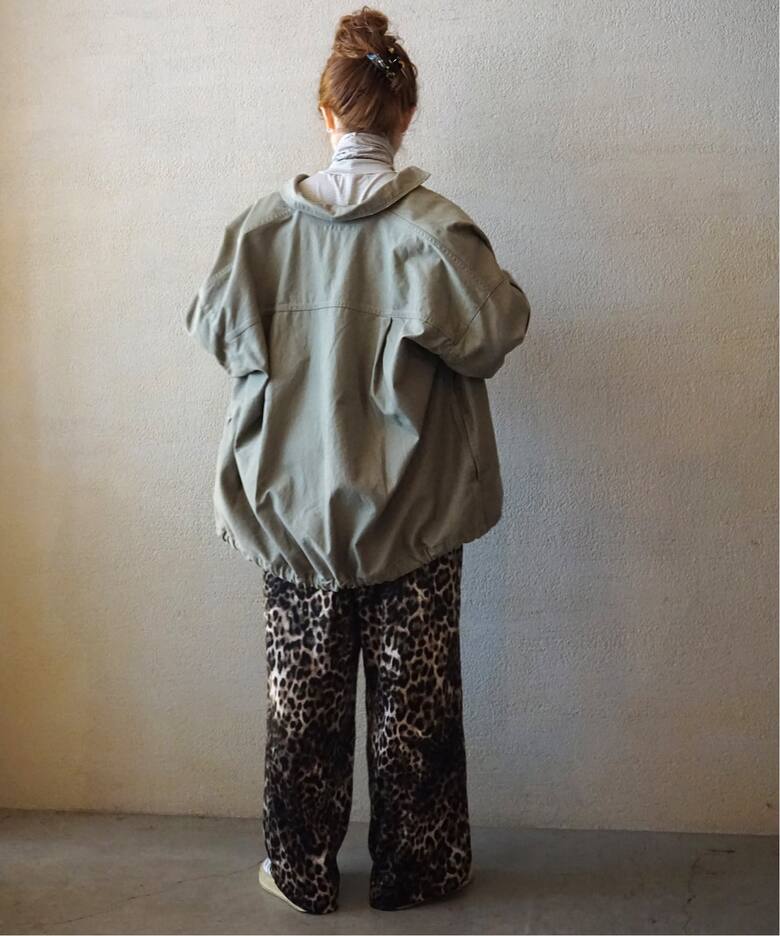 バックサテンCPOシャツブルゾン（その他ブルゾン／アウター）｜journal 