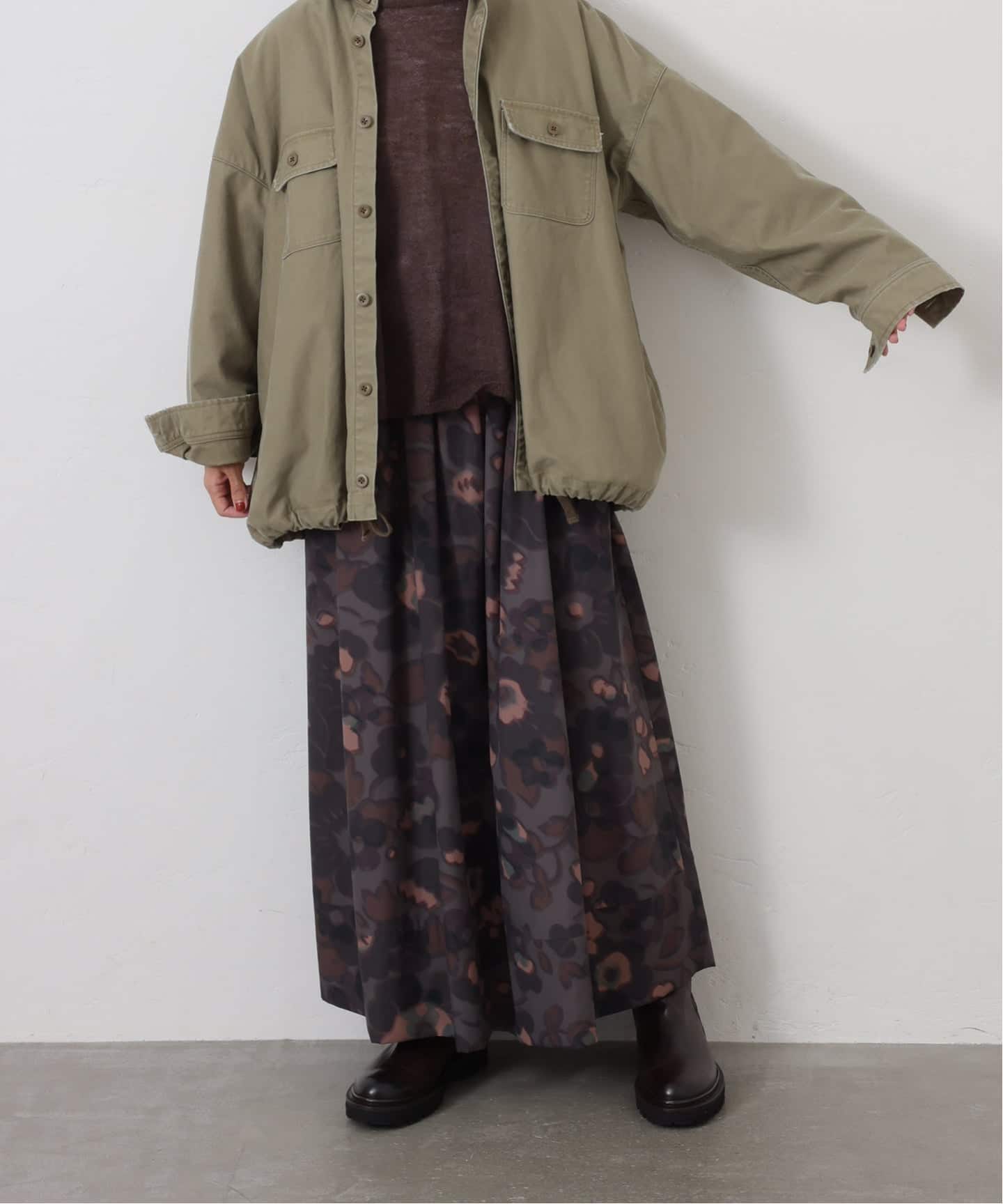 予約》バックサテンCPOシャツブルゾン（その他ブルゾン