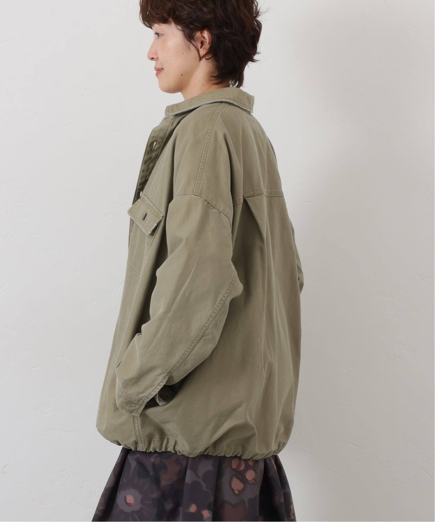 バックサテンCPOシャツブルゾン（その他ブルゾン／アウター