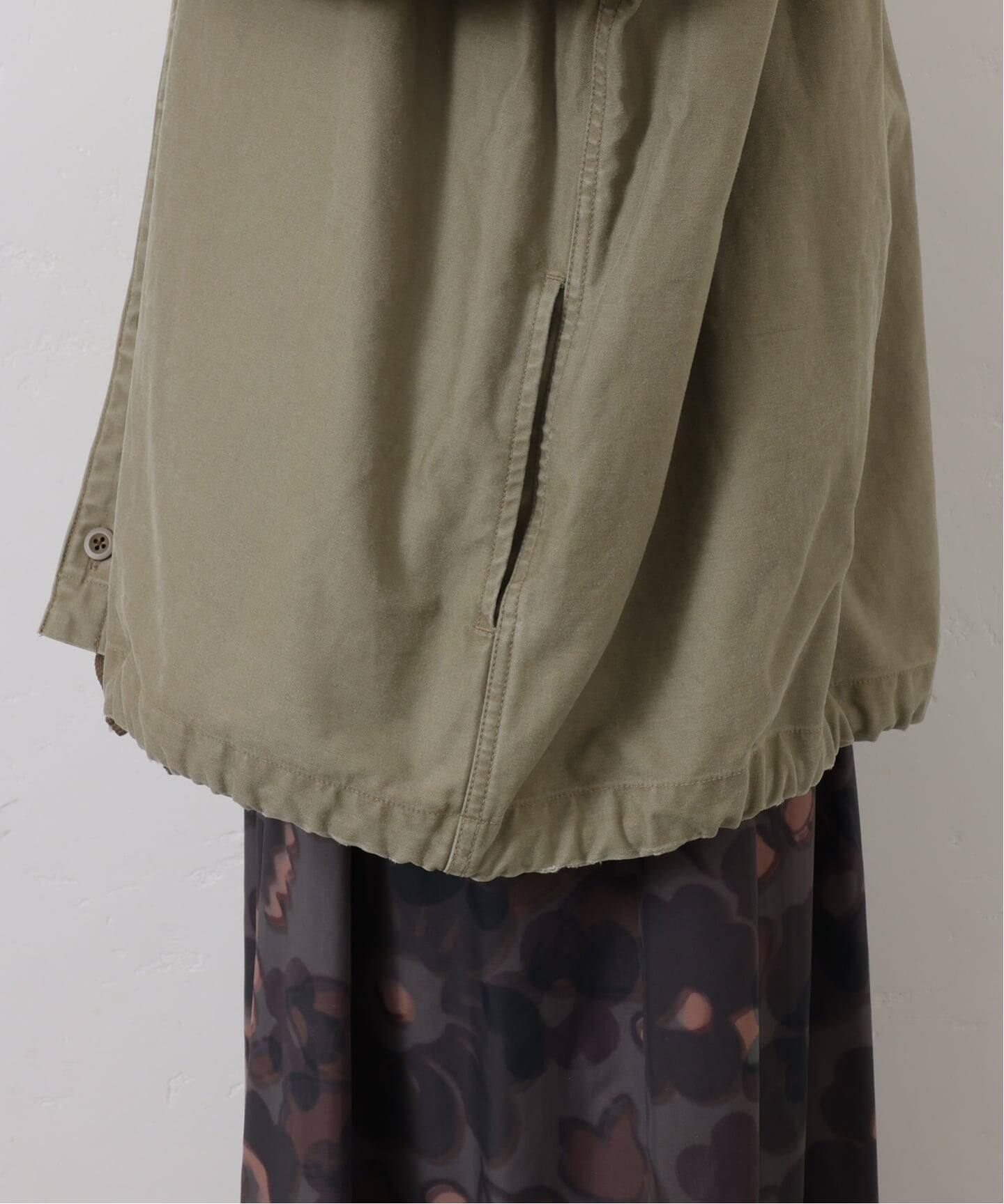 ジャーナルスタンダードラックス　バックサテンシャツブルゾン　美品 バックサテンCPOシャツブルゾン（その他ブルゾン／アウター）｜journal