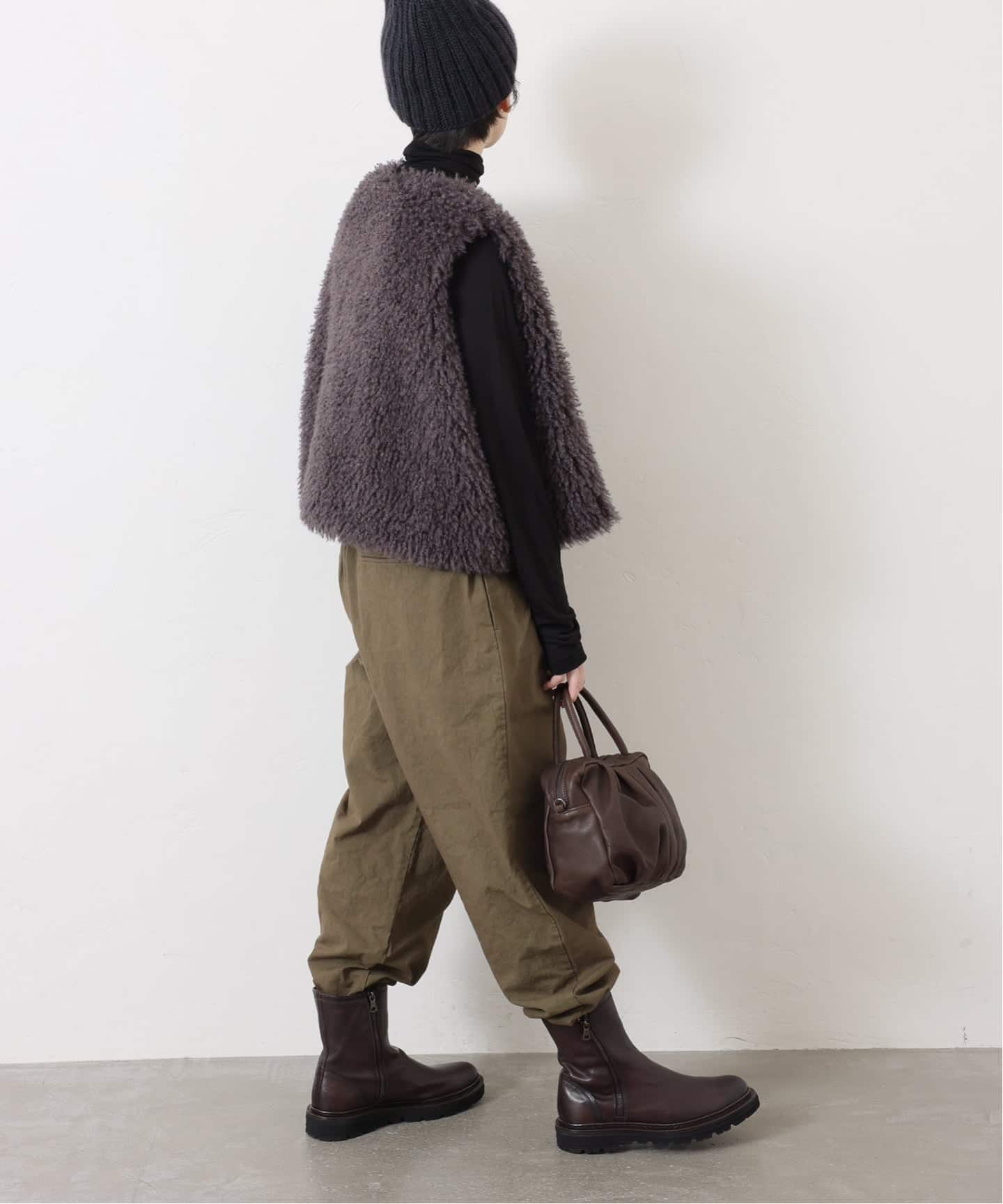 新品【2023】ジャーナルスタンダードラックス　コットンニットベスト 2023AW ジャーナルスタンダードラックス journal standard luxe