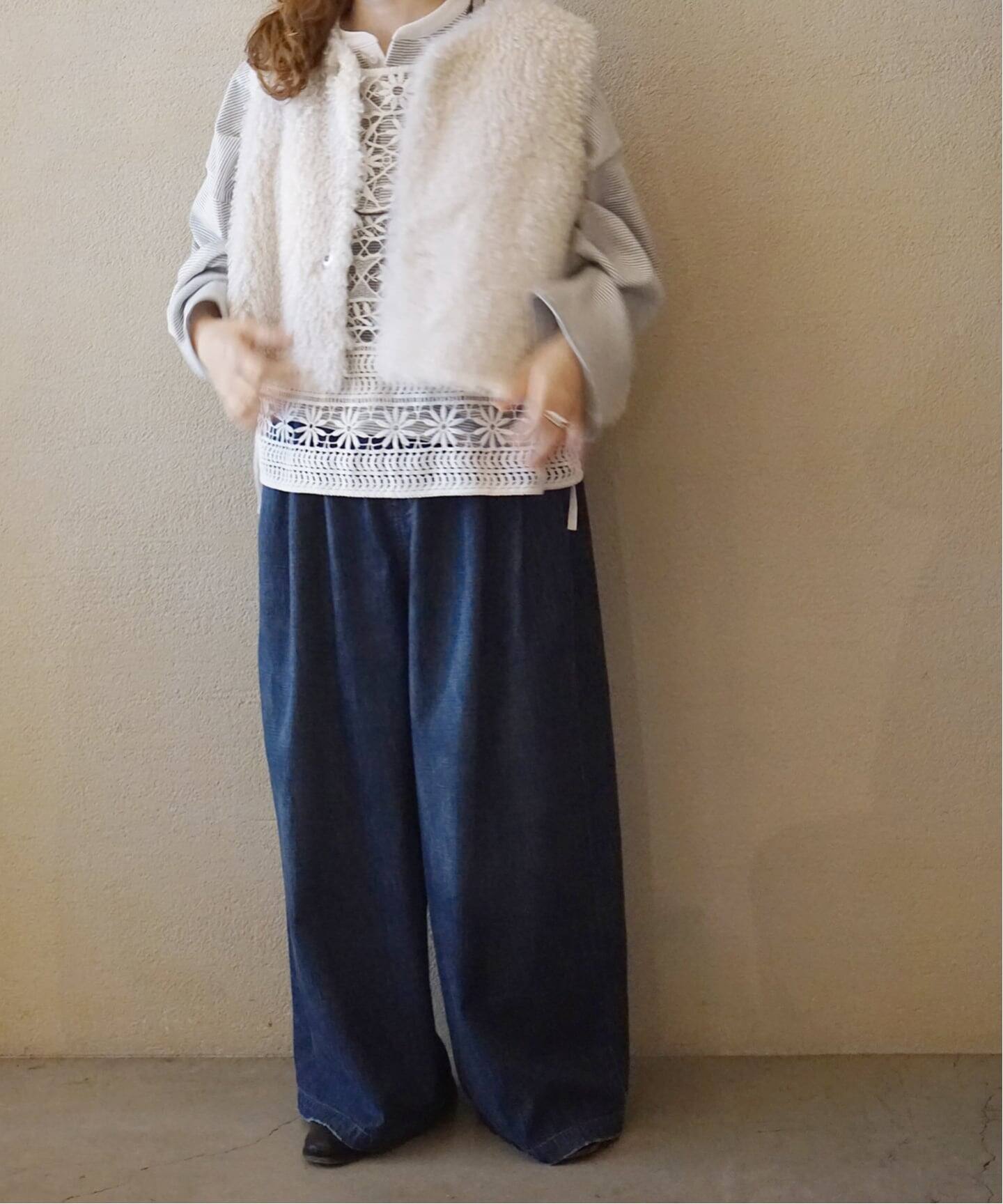 journal standard luxe☆ARMEN☆LUXE別注ベスト カーリーショートベスト（ベスト）｜journal standard luxe