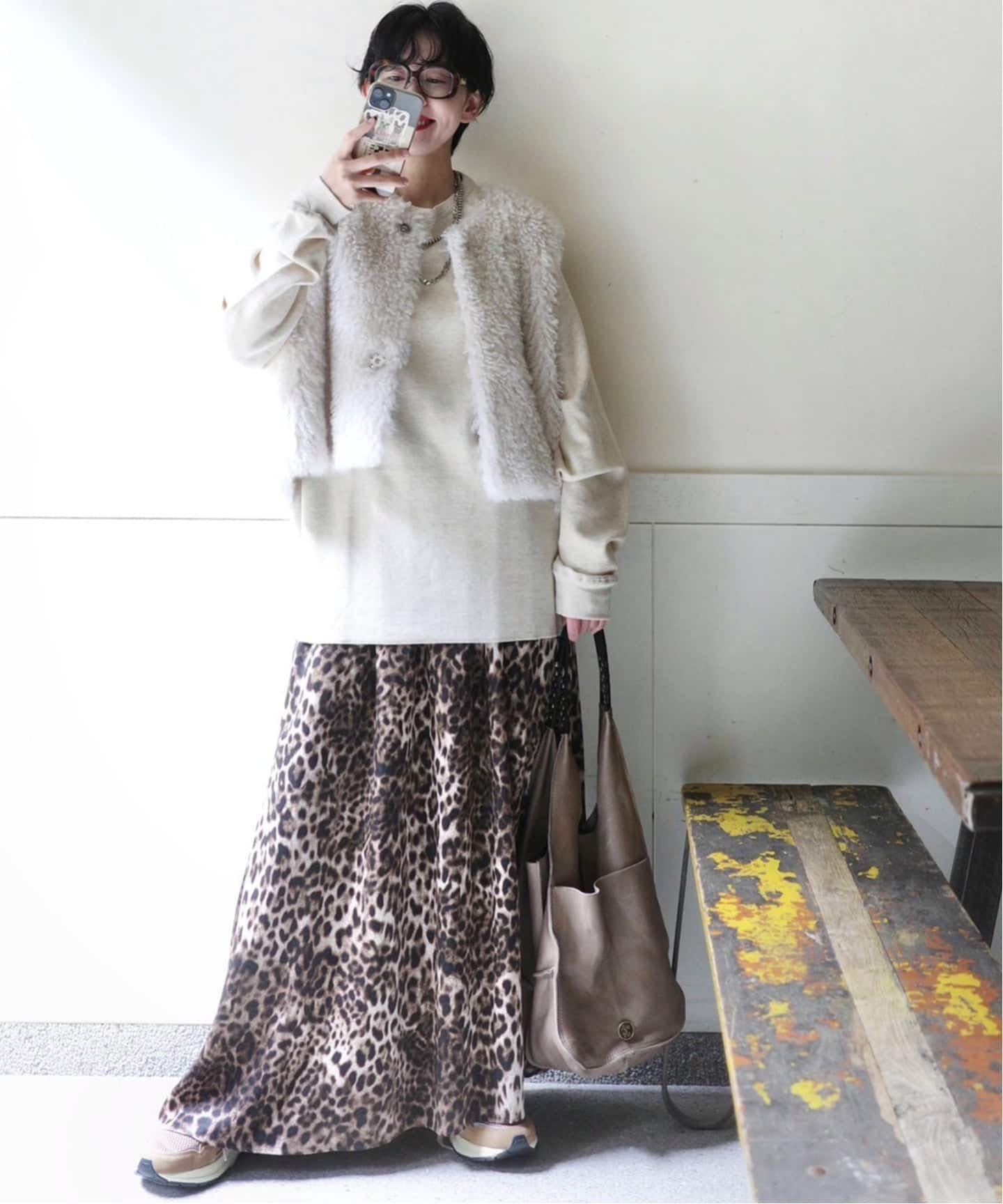 Journal standard luxe 2024AW カーリーショートベスト カーリーショートベスト（ベスト）｜journal standard luxe