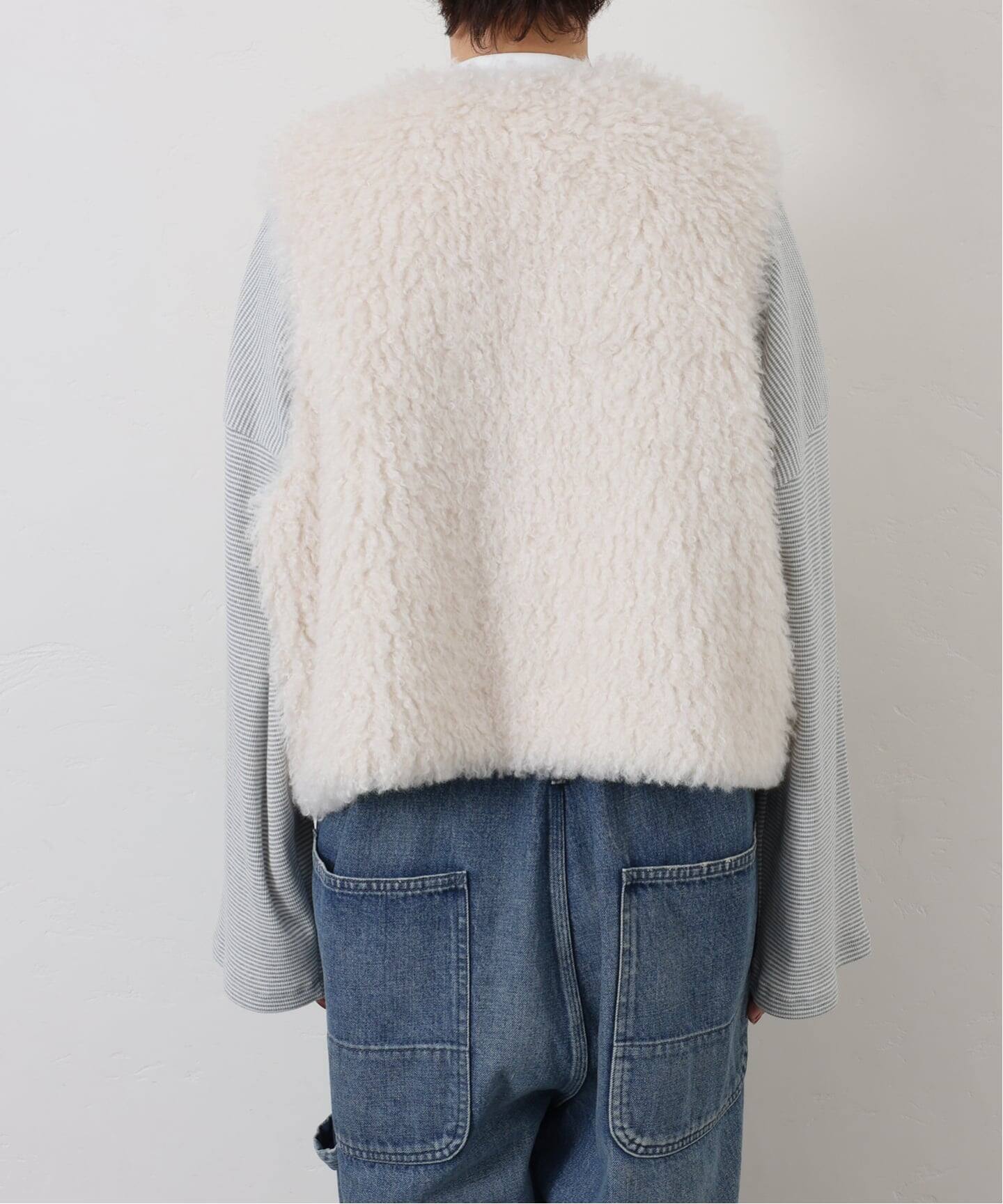 カーリーショートベスト（ベスト）｜journal standard luxe