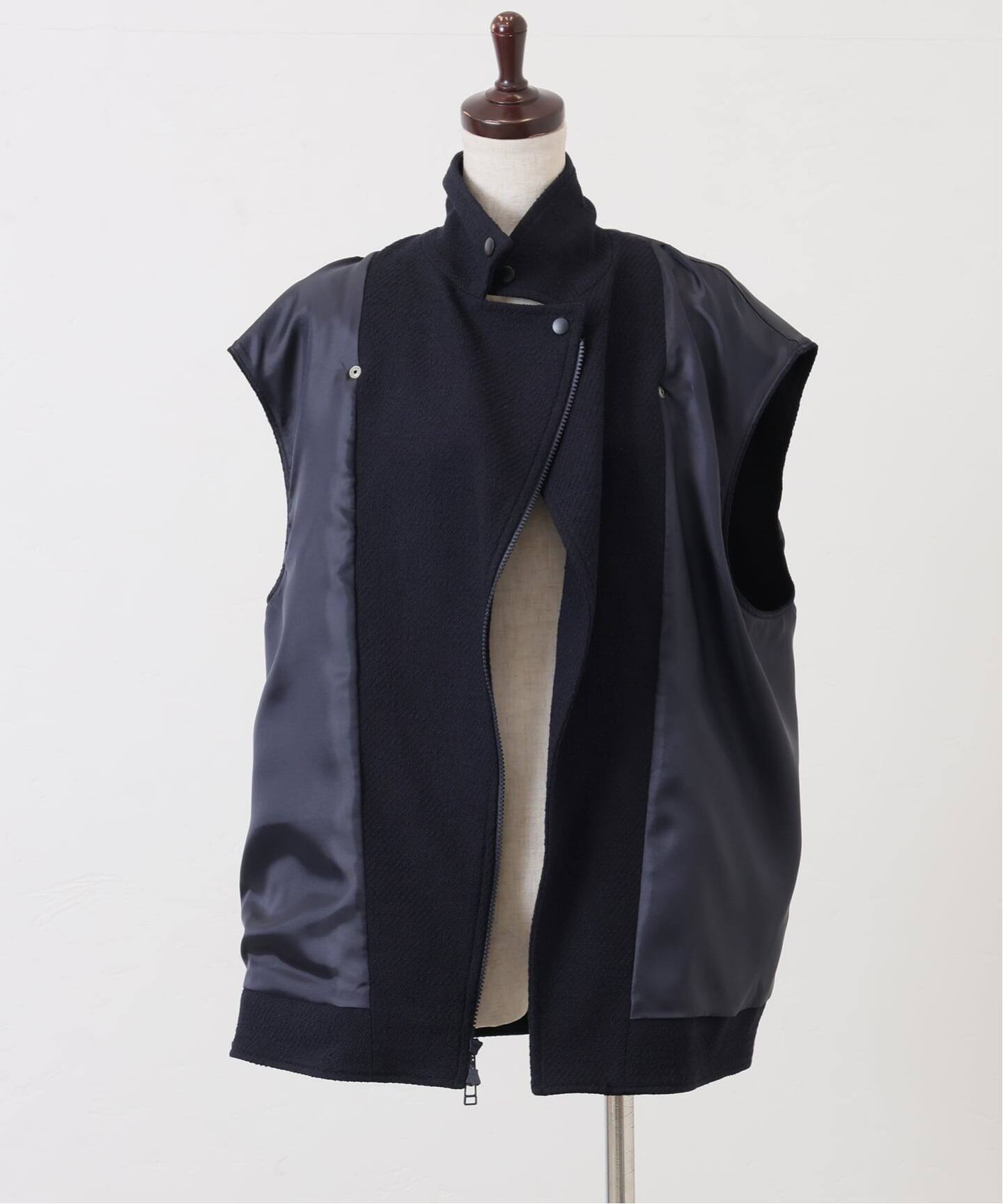 予約》MIXツィードライダースベスト（ベスト）｜journal standard luxe