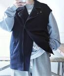 MIXツィードライダースベスト