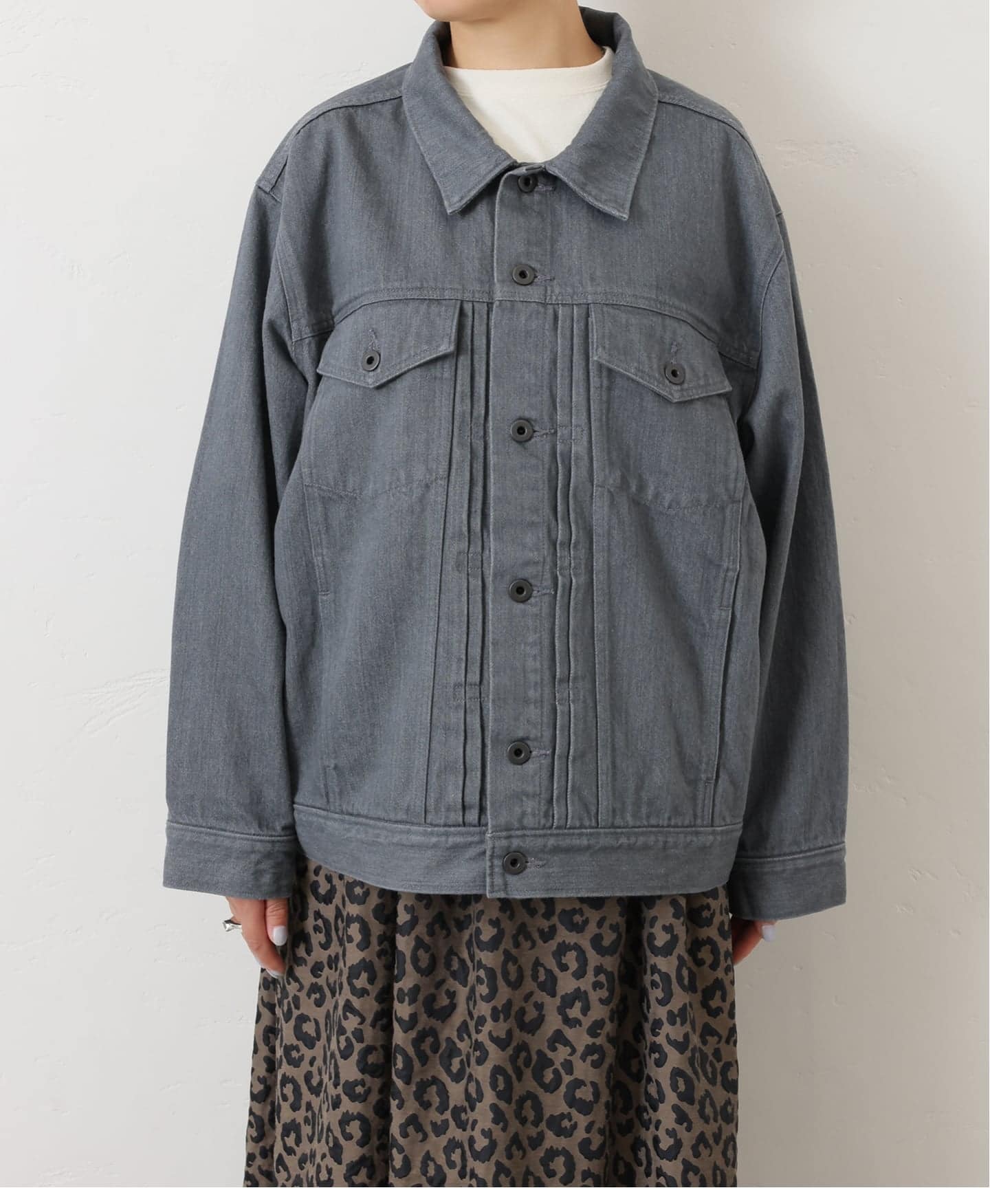 12OZデニム ルーズジャケット（デニムジャケット）｜journal