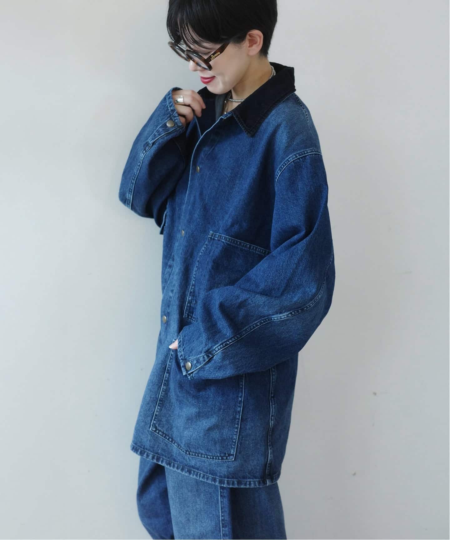 ジャーナルスタンダード luxe デニムカバーオール DENIM COVERALL(カバーオール)|journal standard luxe