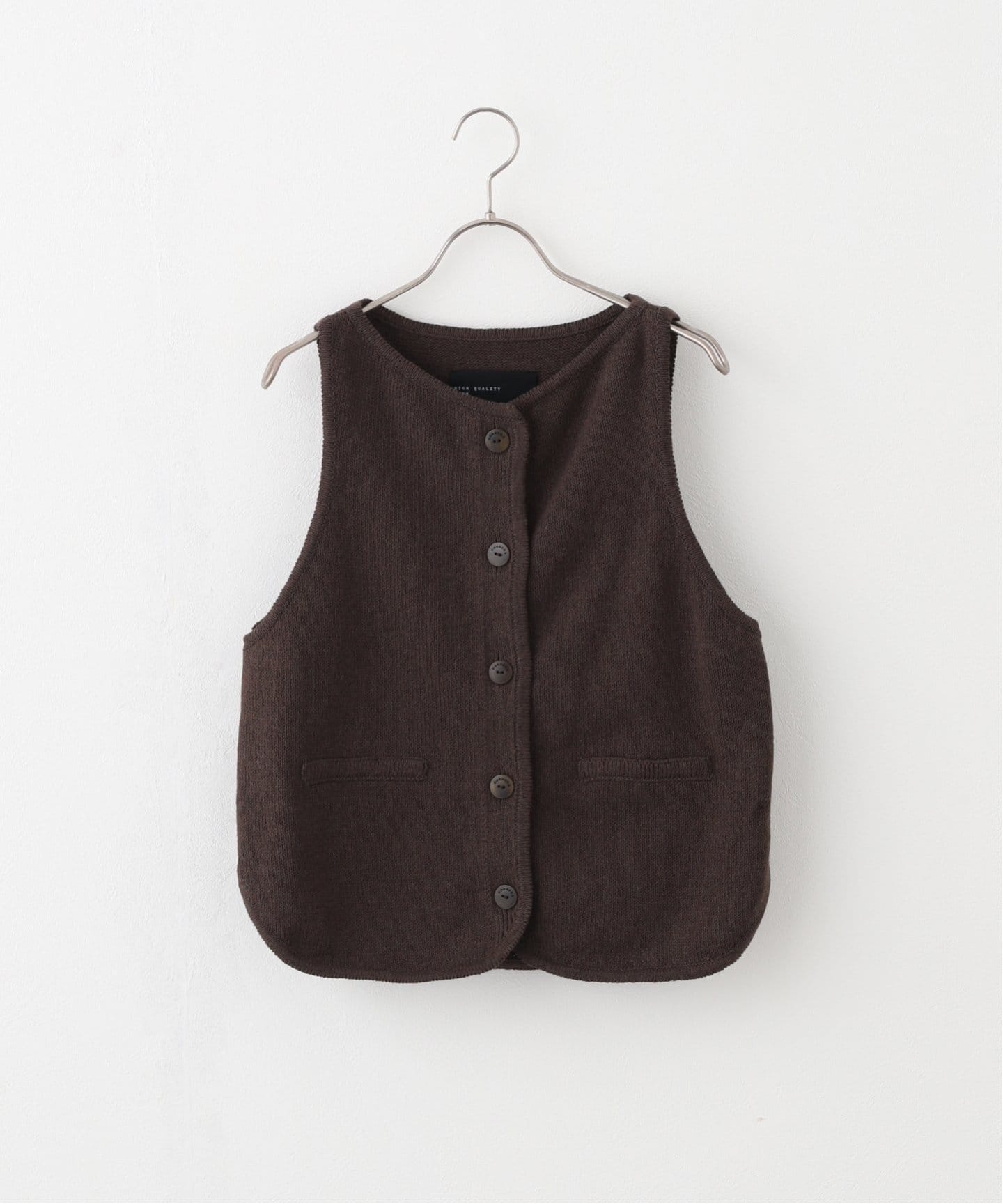 journal standard luxe COTTONアゼベスト CORDERA 】 KNITTED WAISTCOAST -（ベスト）｜journal standard