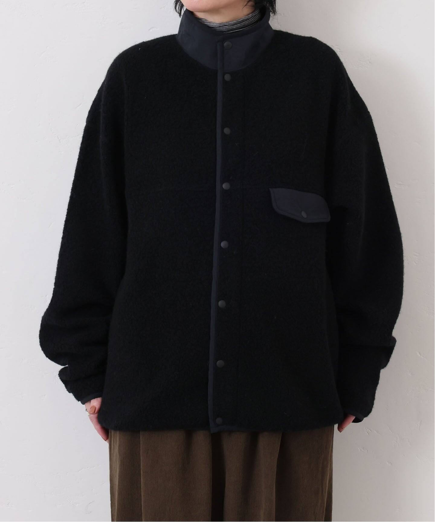 221VILLAGE】 WOOL PILE CD（ボア・フリース）｜journal standard luxe 