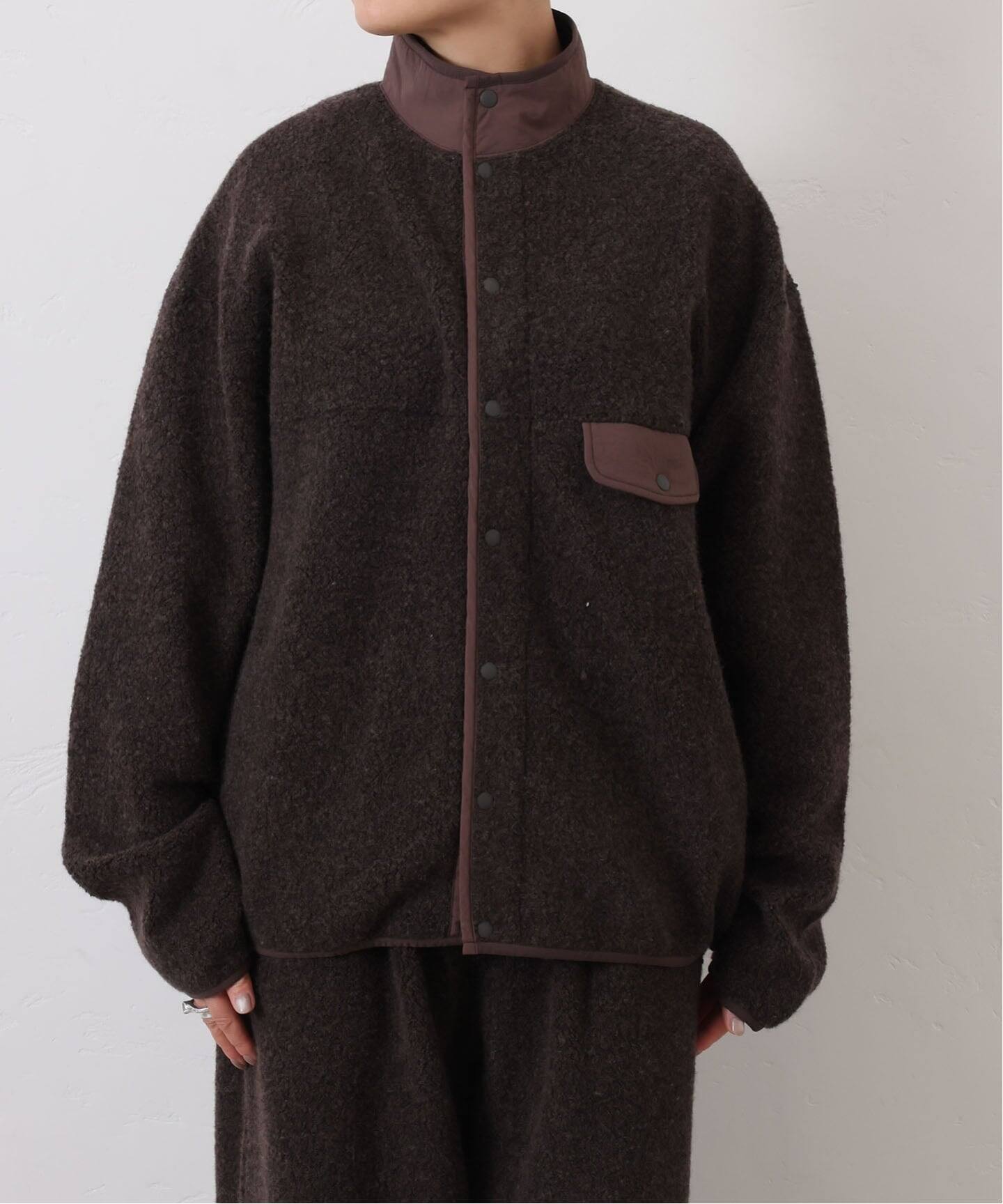 221VILLAGE】 WOOL PILE CD（ボア・フリース）｜journal standard luxe