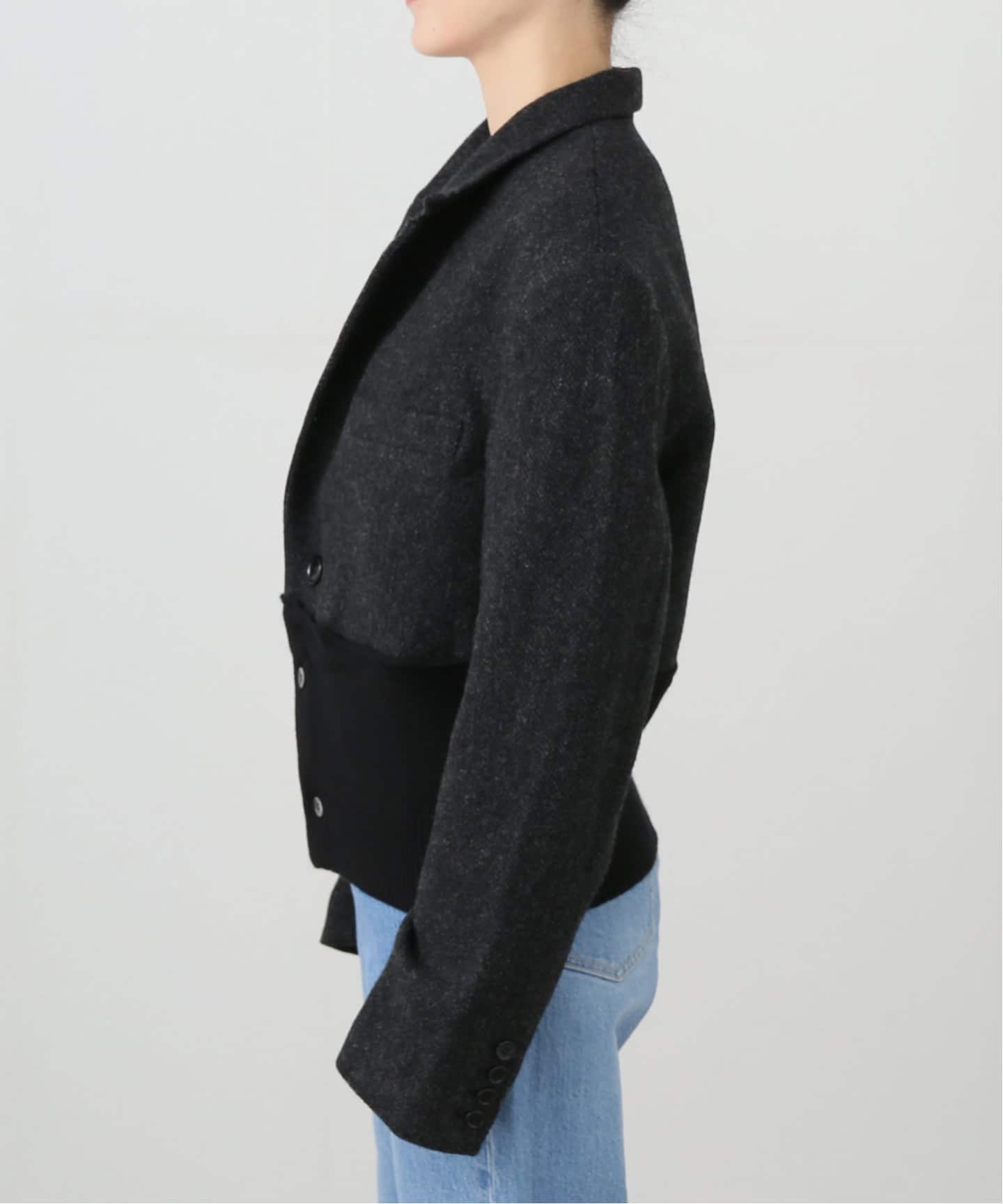 6397】 RIB BLAZER JACKET（その他ブルゾン／アウター）｜journal