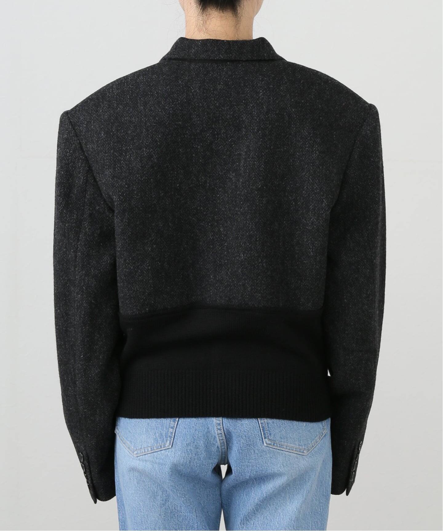 6397】 RIB BLAZER JACKET（その他ブルゾン／アウター）｜journal