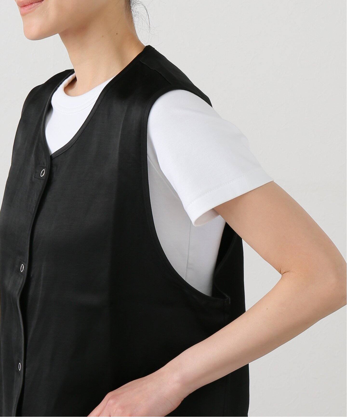 chimala】FRONT OPEN GILLET（ベスト）｜journal standard luxe