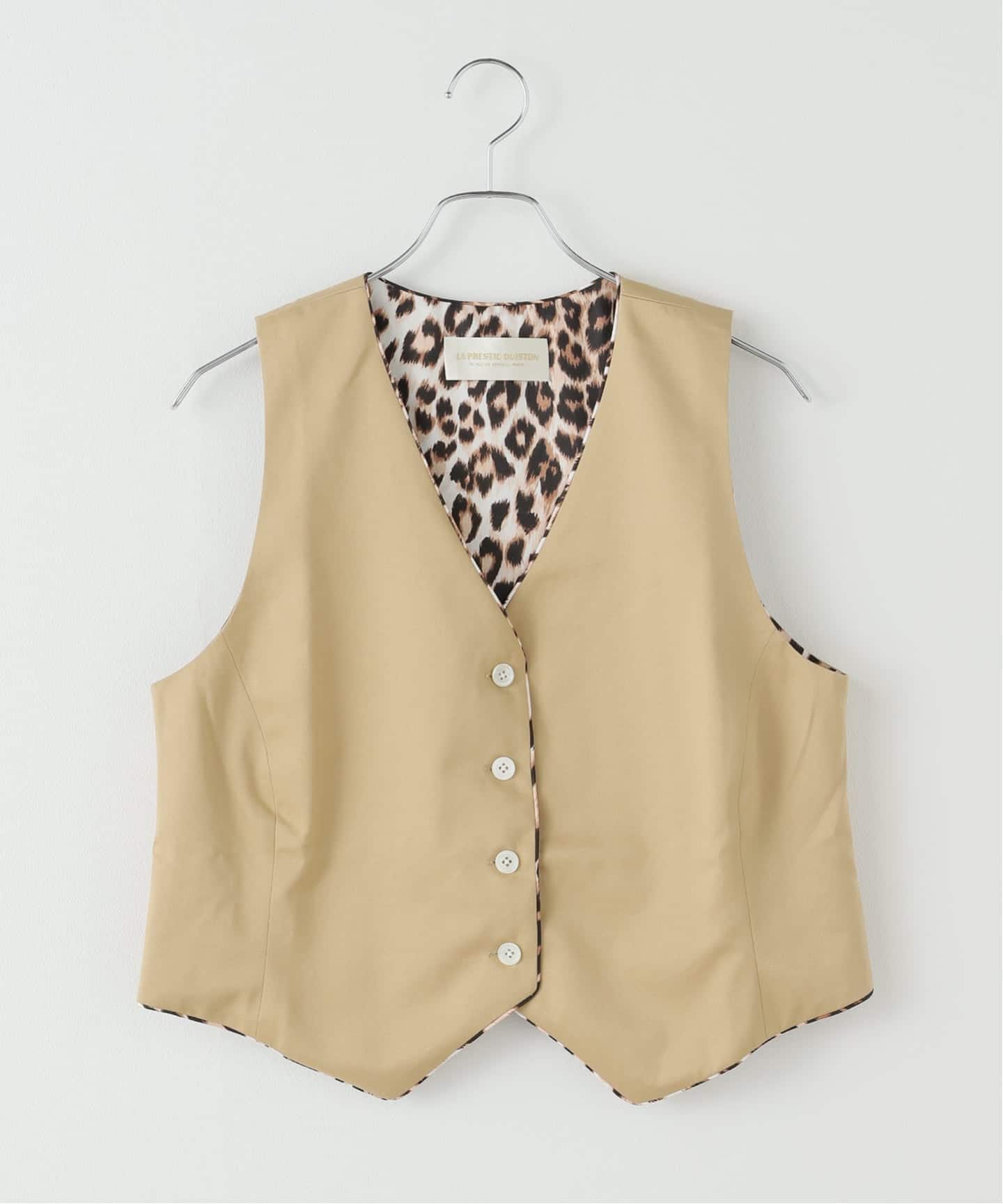 ジャーナルスタンダードラックス　ベスト　ジレ　ベージュ LA PRESTIC OUISTON】 GILLET（ベスト）｜journal standard luxe
