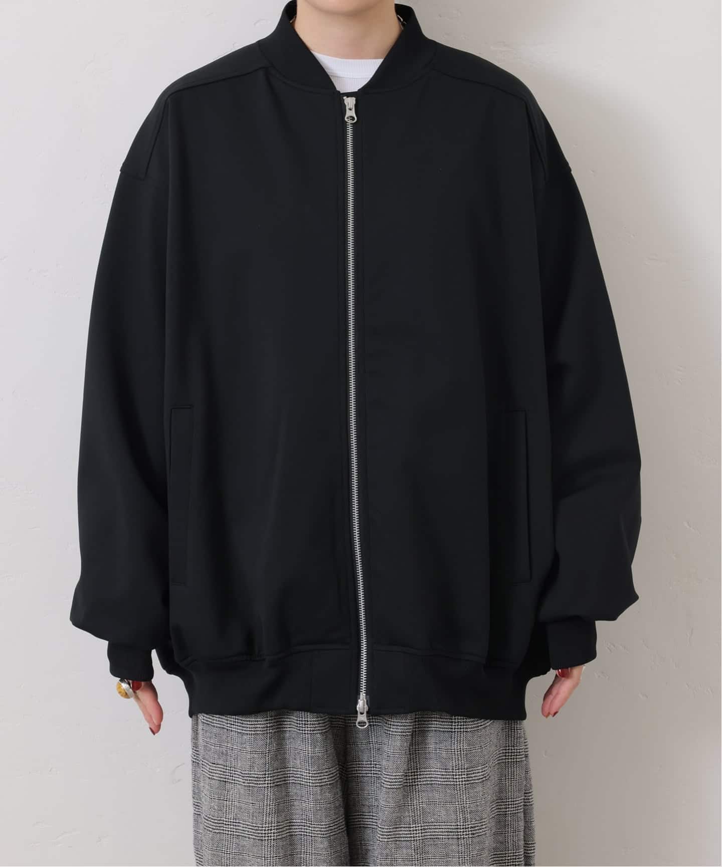 COGTHEBIGSMOKEブルゾン黒 COGTHEBIGSMOKE】LESLIE OVERSIZED BLOUSON（その他ブルゾン／アウター