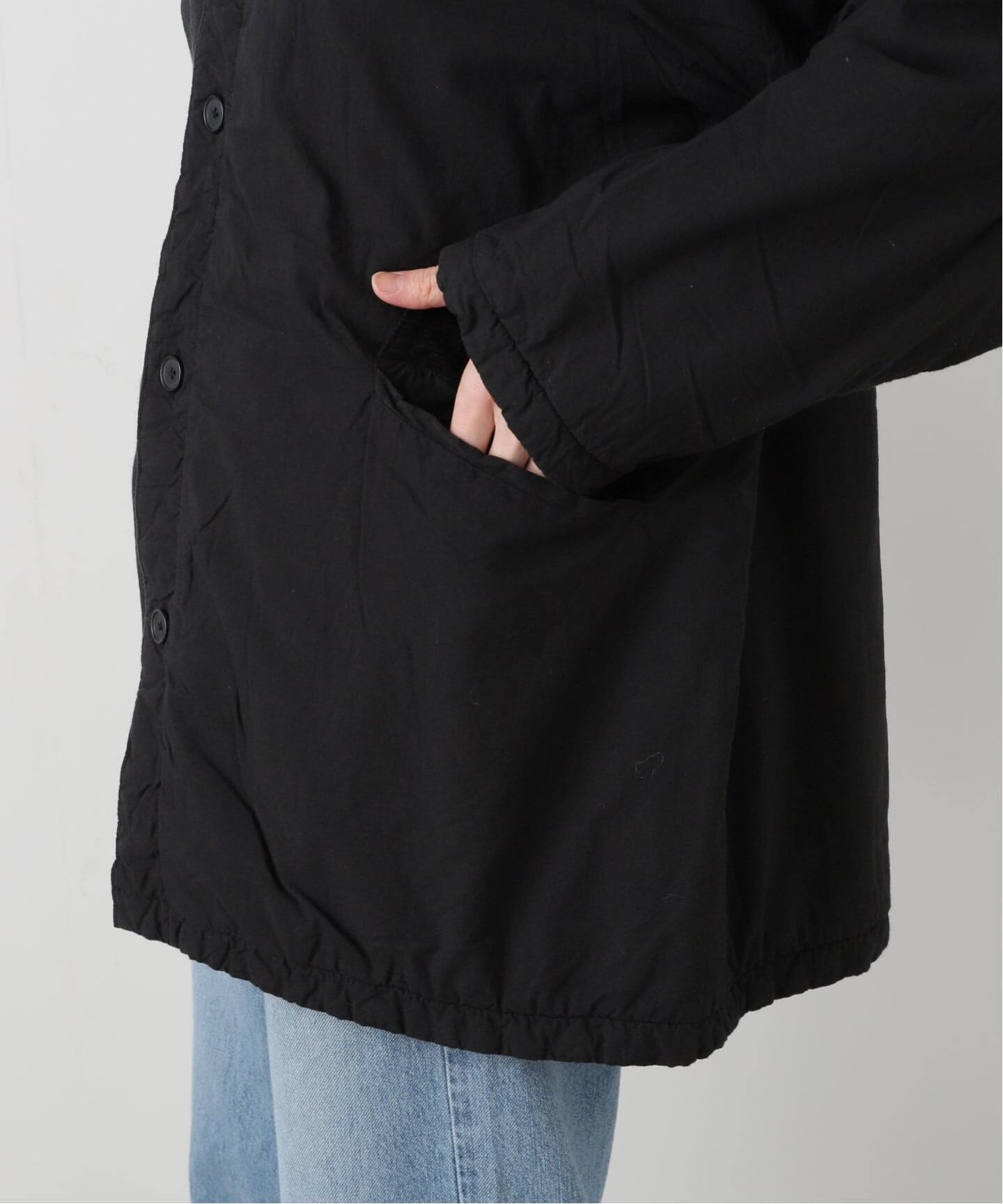 maison de soil homme 】 PADDED OVERDYE REGULAR COLL（中綿