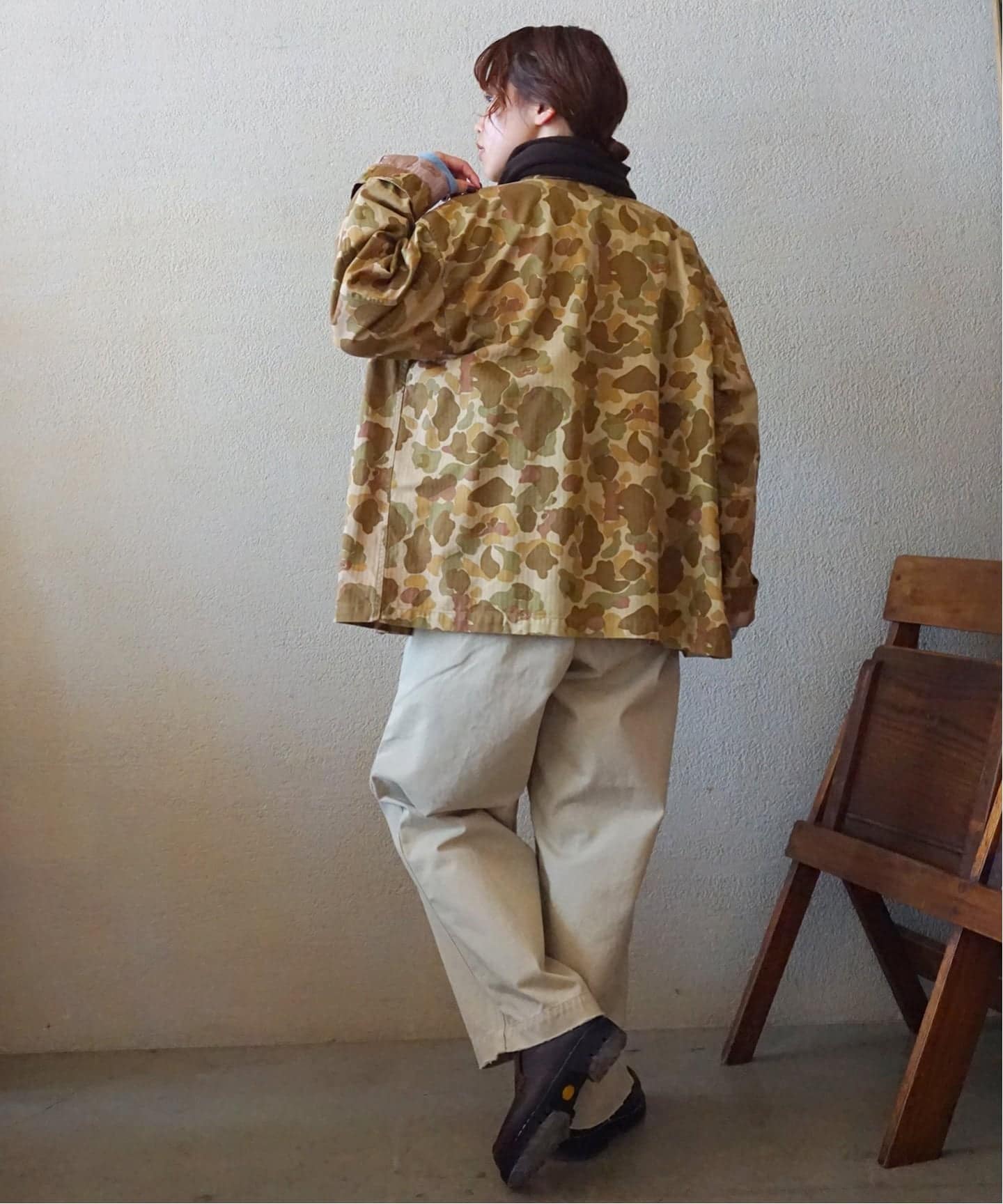 chimala/チマラ for luxe CAMO JACKET chimala】 HUNTER CAMO JACKET