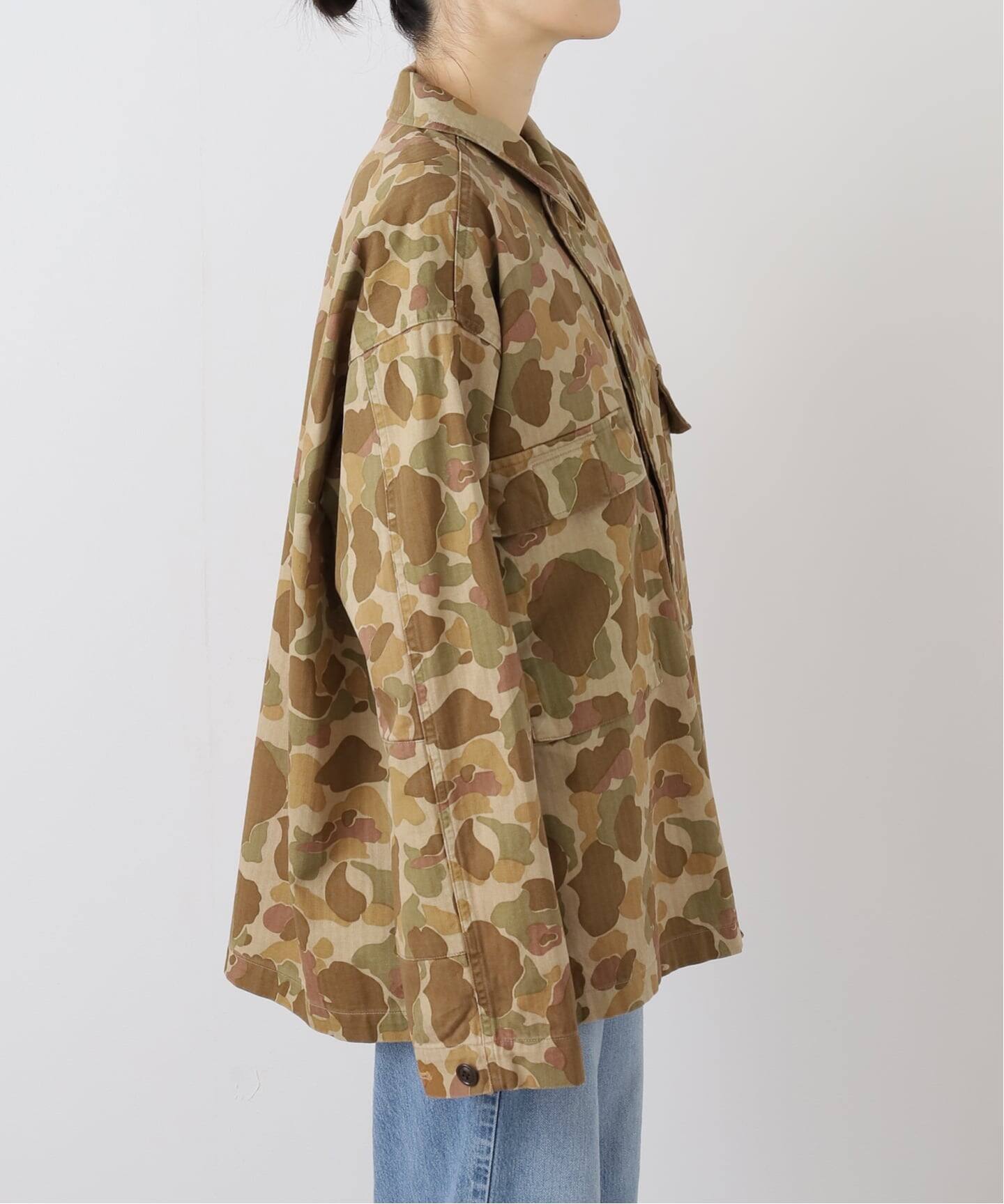 chimala/チマラ　for luxe CAMO JACKET Chimala Unisex Summer Leaf Camo Jacket – AB FITS