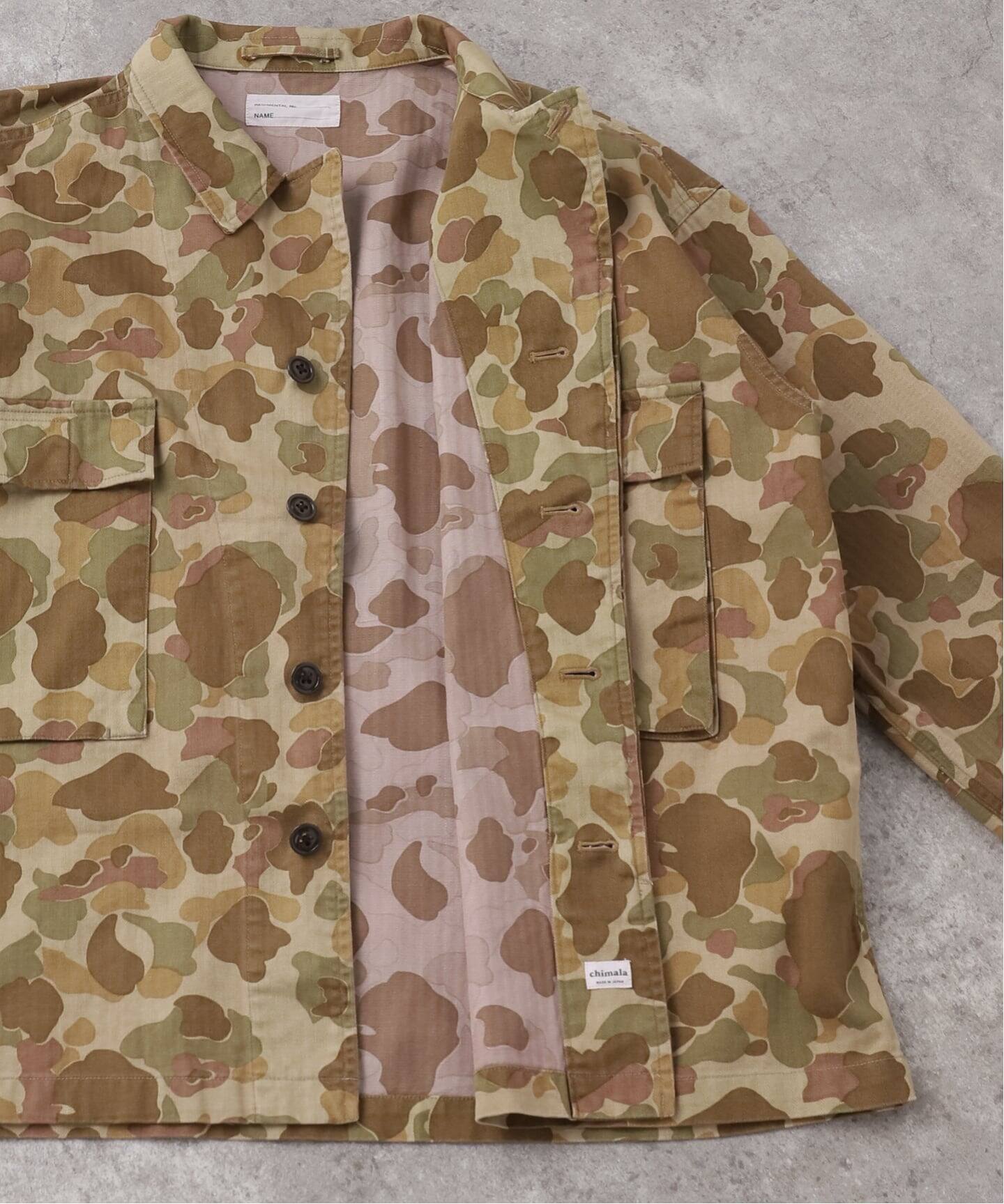 ジャケット・アウター JOURNAL STANDARD CAMOUFLAGE DYE P/F BZ JOURNAL STANDARD CAMOUFLAGE DYE P/F BZ
