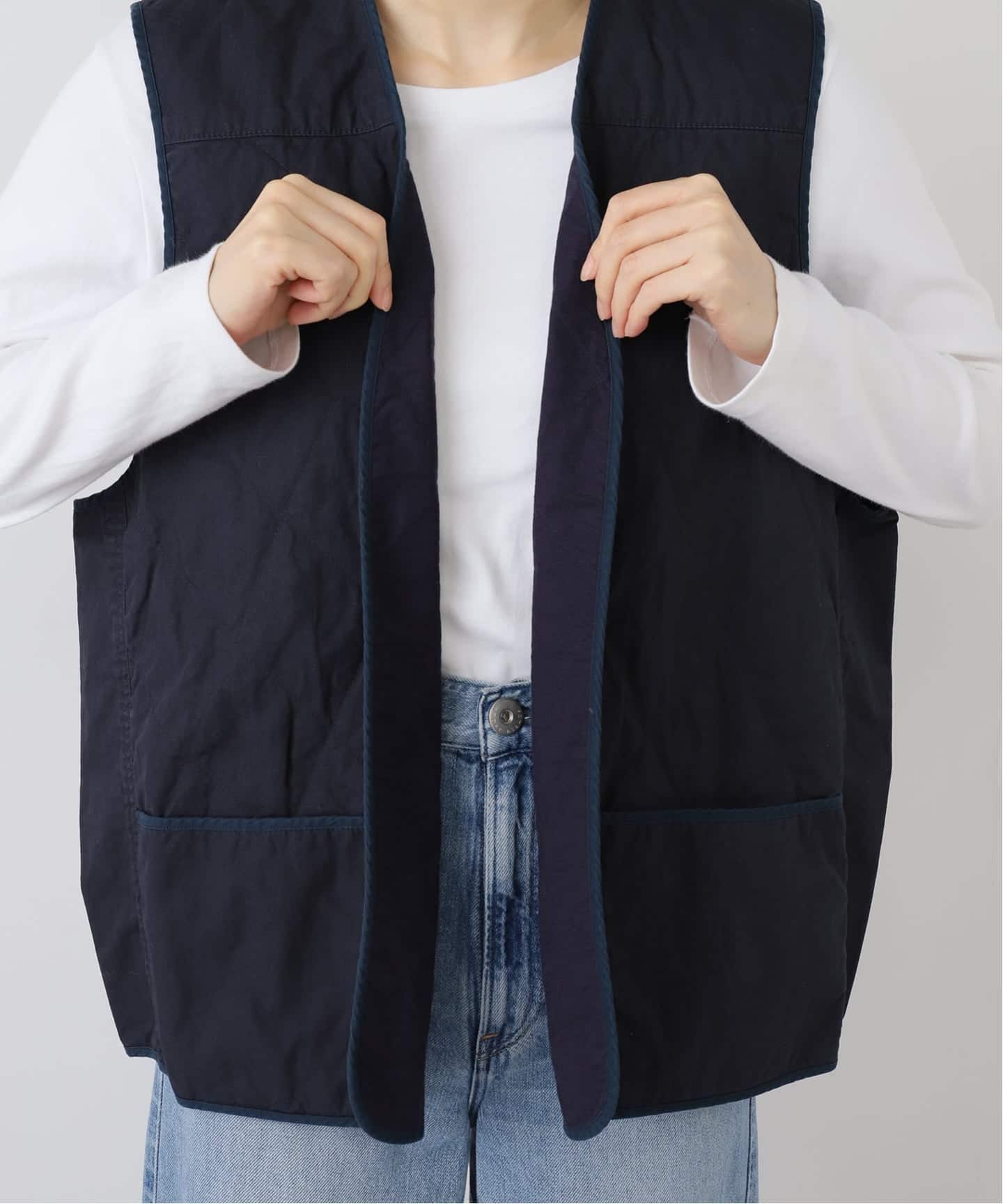 h　新品未使用　chimala キルティングベスト chimala】 QUILTED VEST（ダウン・中綿ベスト）｜journal standard