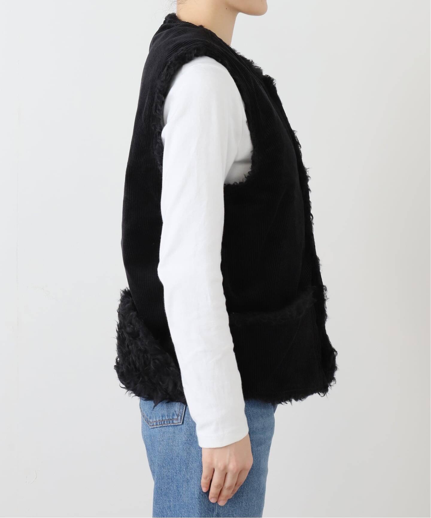 ジャーナルスタンダードラックス ハリ ベスト HARi】 REVERSIBLE WORK VEST（ベスト）｜journal standard luxe