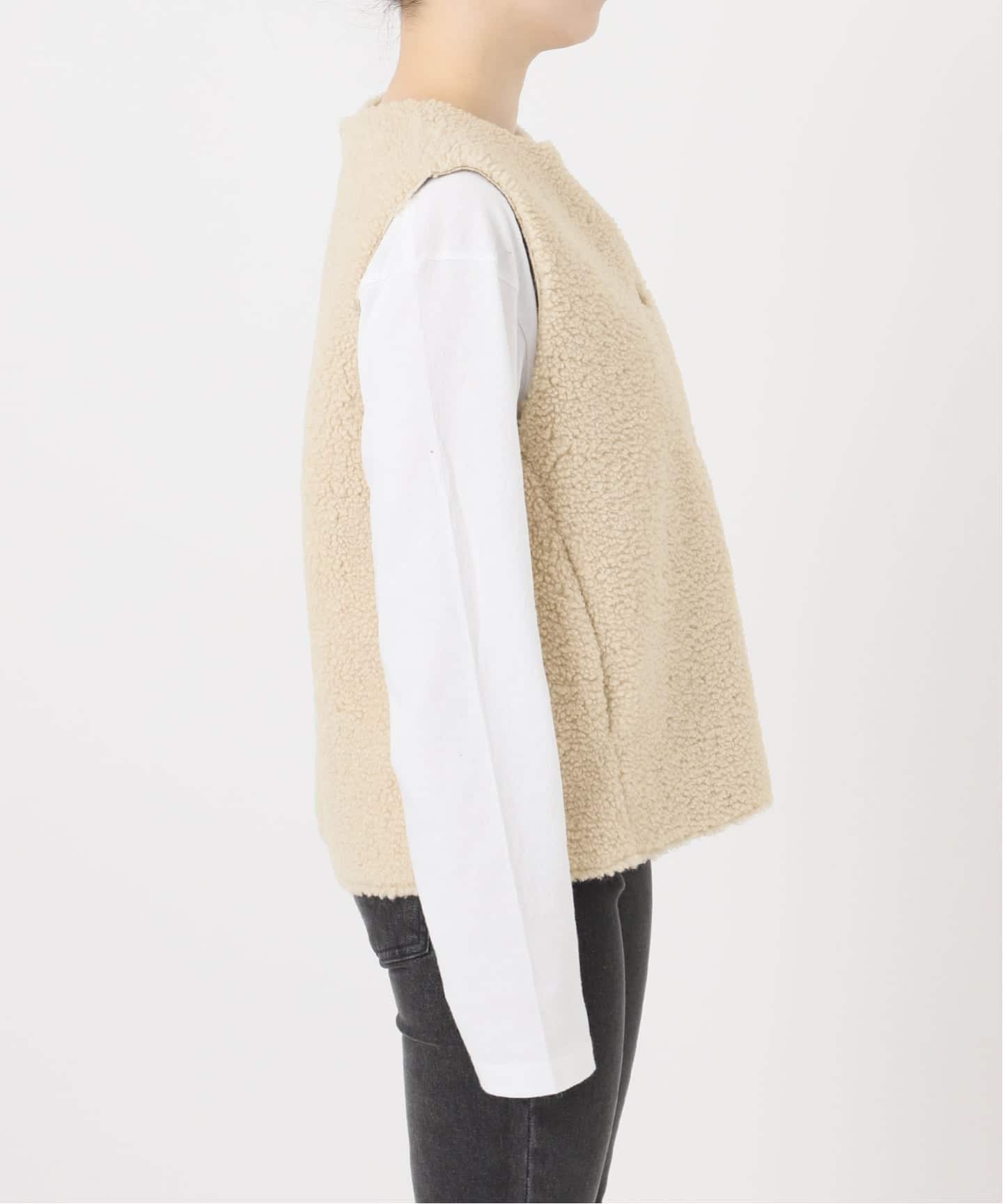 リバーシブルフェイクムートンベスト（ベスト）｜JOURNAL STANDARD