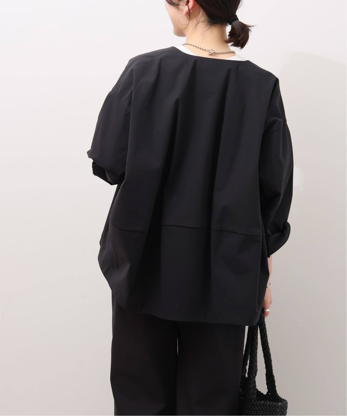 追加》撥水【SPENSIERATO】クルーネックコクーンブルゾン（その他 