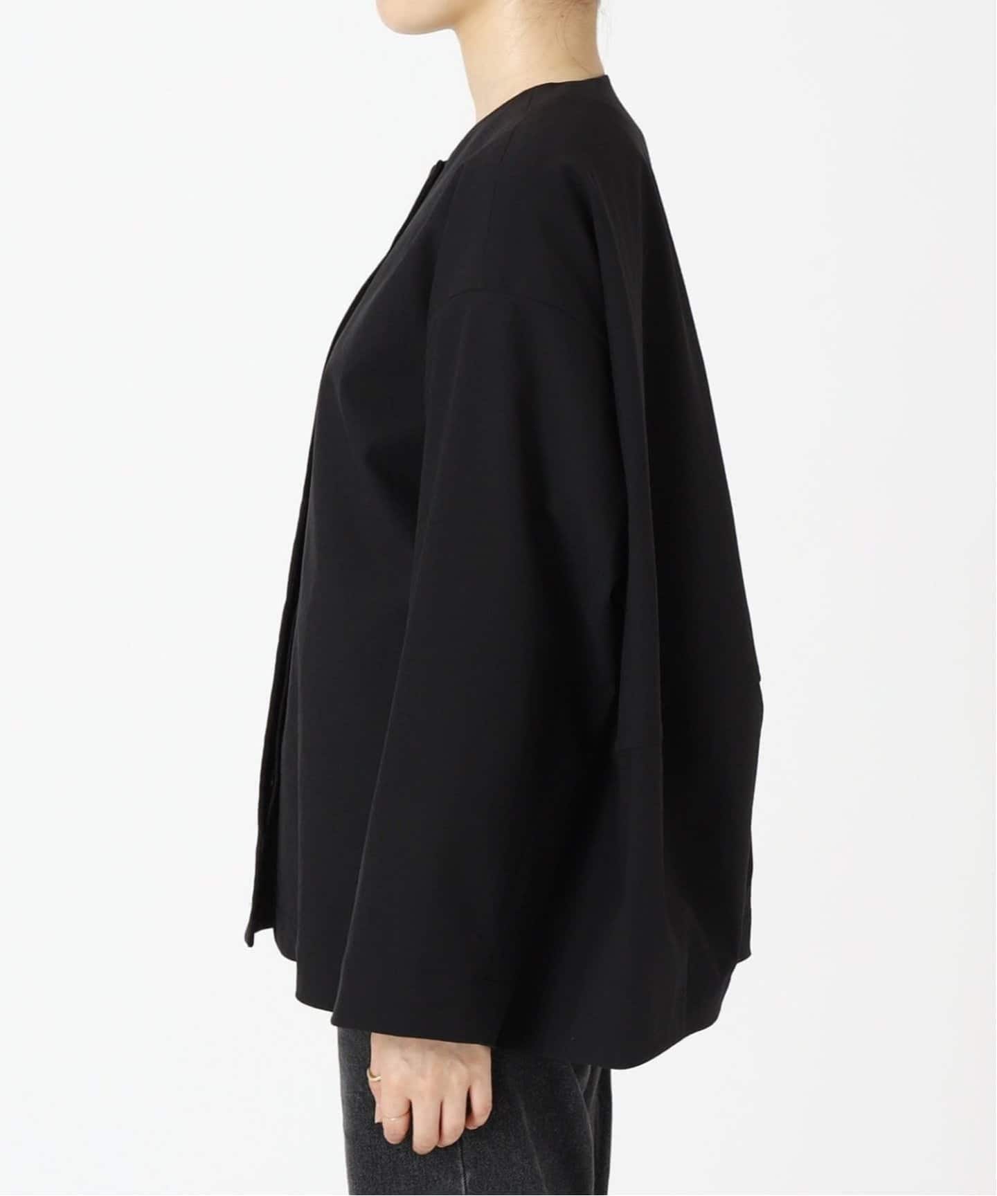 レリュームSPENSIERATOクルーネックコクーンブルゾン JOURNAL STANDARD relume｜《追加予約》【SPENSIERATO】クルー