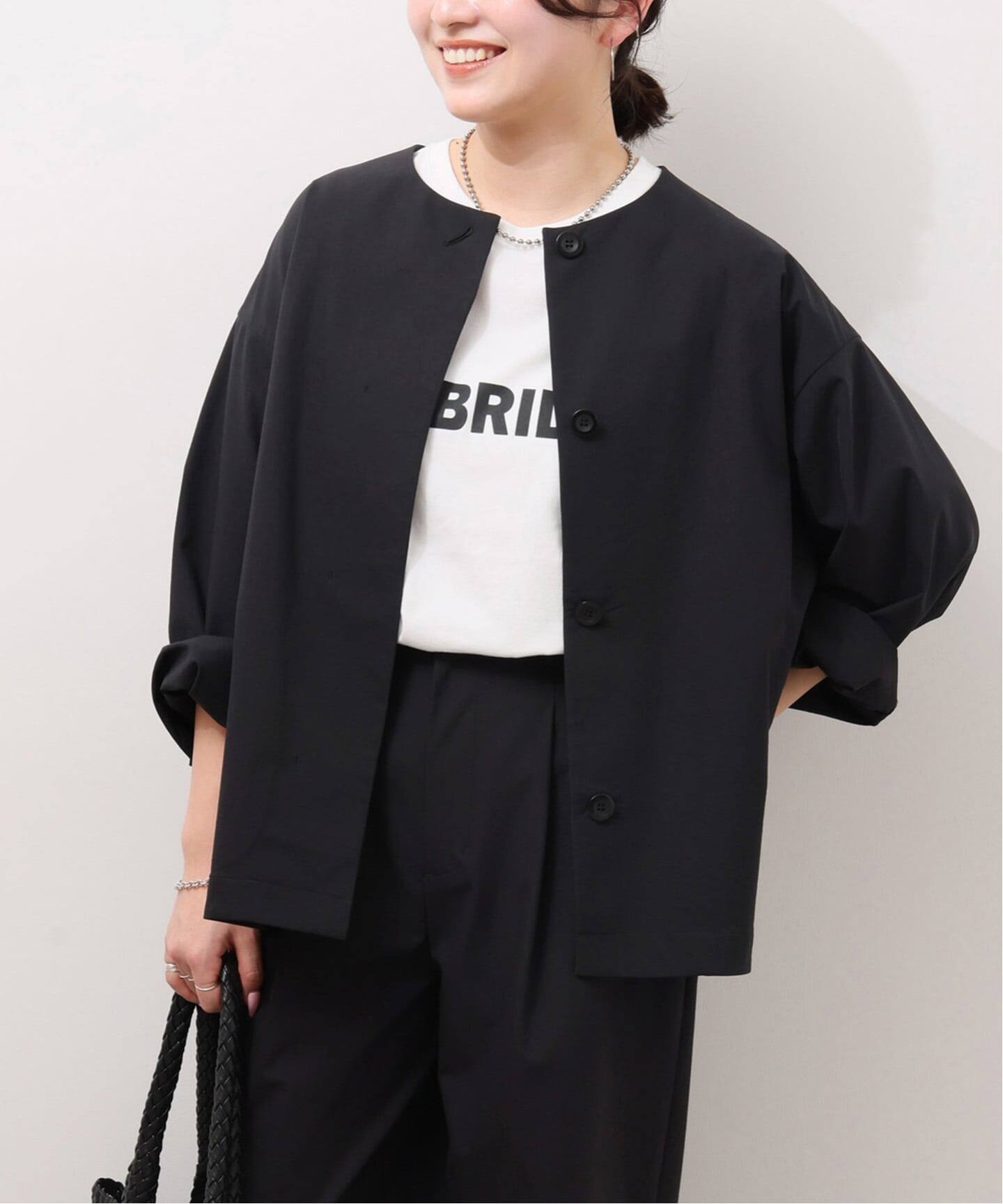 追加》撥水【SPENSIERATO】クルーネックコクーンブルゾン（その他 