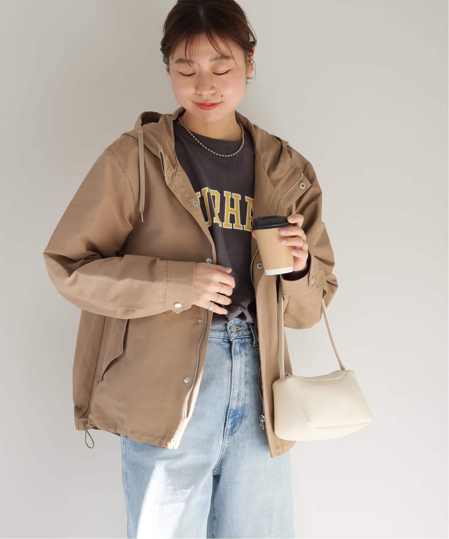 WEB限定追加》グログランマウンテンパーカー（マウンテンパーカー