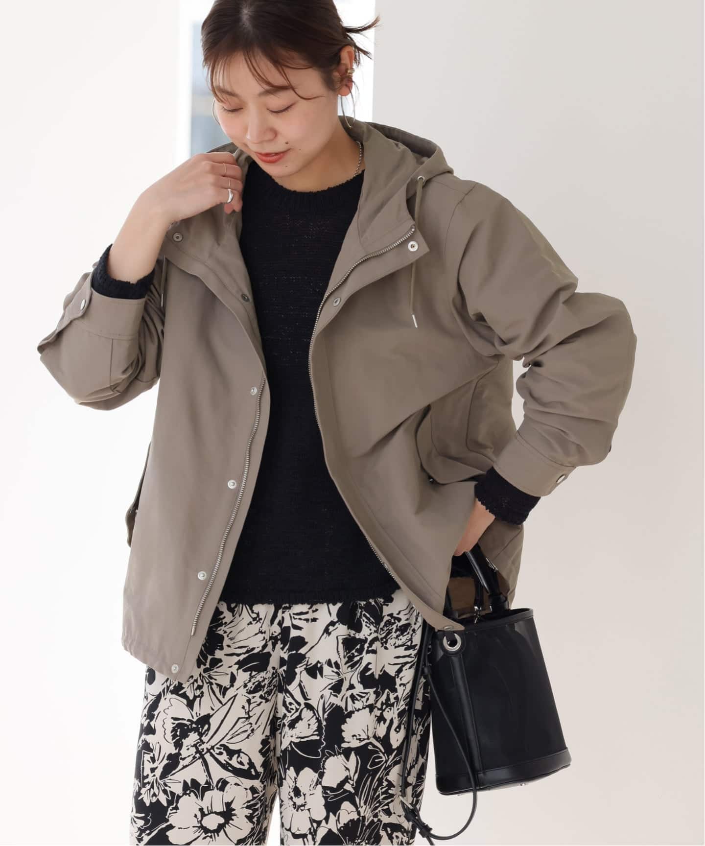 JOURNAL STANDARD T/Cグログランマウンテンパーカー JOURNAL STANDARD relume マウンテンパーカー ウインドブレーカー