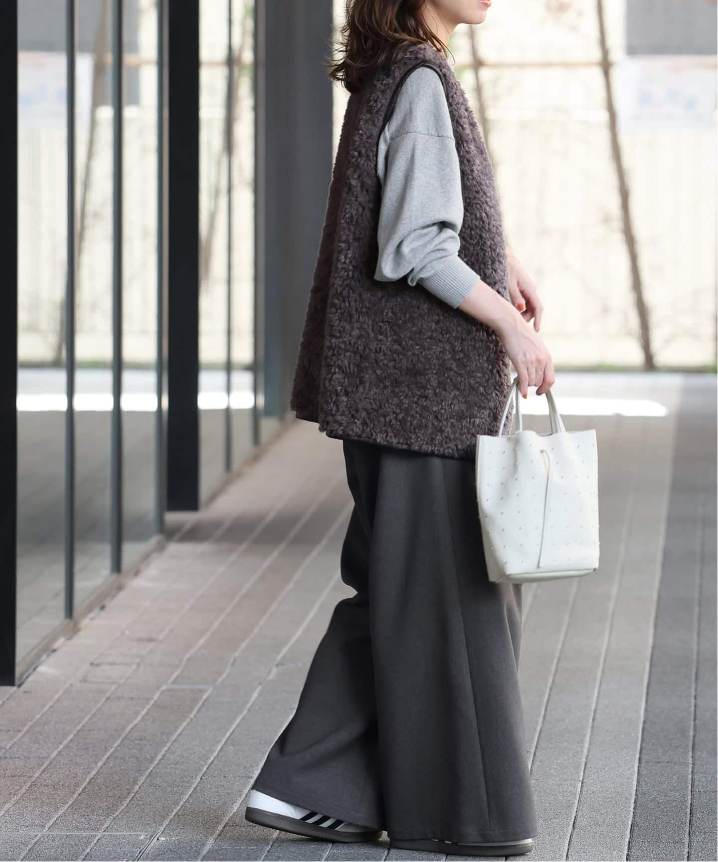 WEB限定追加》シープフェイクファージップベスト（ベスト）｜JOURNAL