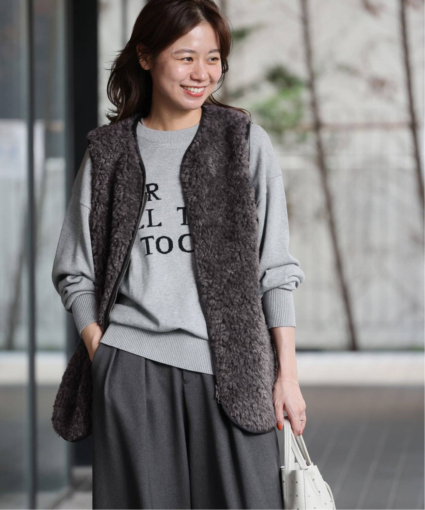 JOURNAL STANDARD relume ファージップベス 追加3》シープフェイクファージップベスト（ベスト）｜JOURNAL