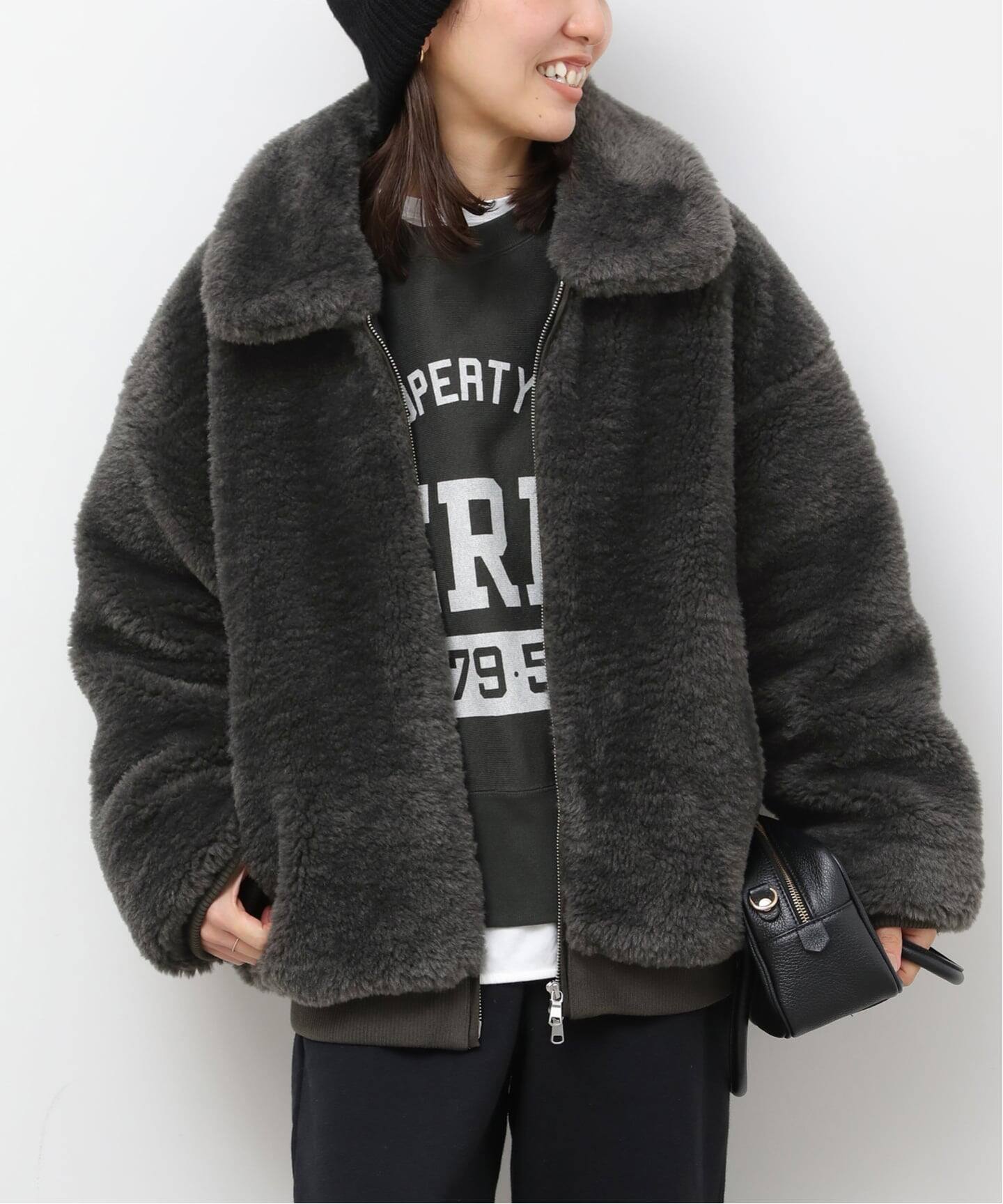 ファーショートブルゾン（その他ブルゾン／アウター）｜JOURNAL