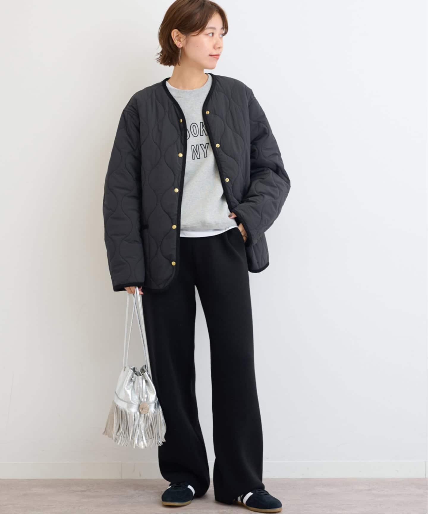 予約》コクーンキルティングブルゾン（中綿・キルティング）｜JOURNAL