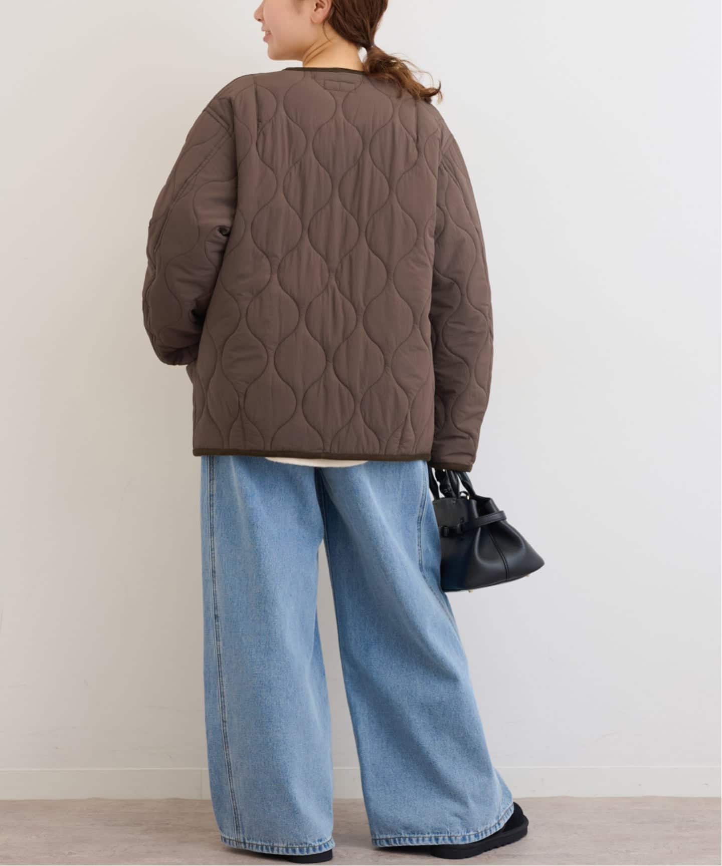 JOURNAL STANDARD relume コクーンブルゾン 追加》撥水【SPENSIERATO】クルーネックコクーンブルゾン